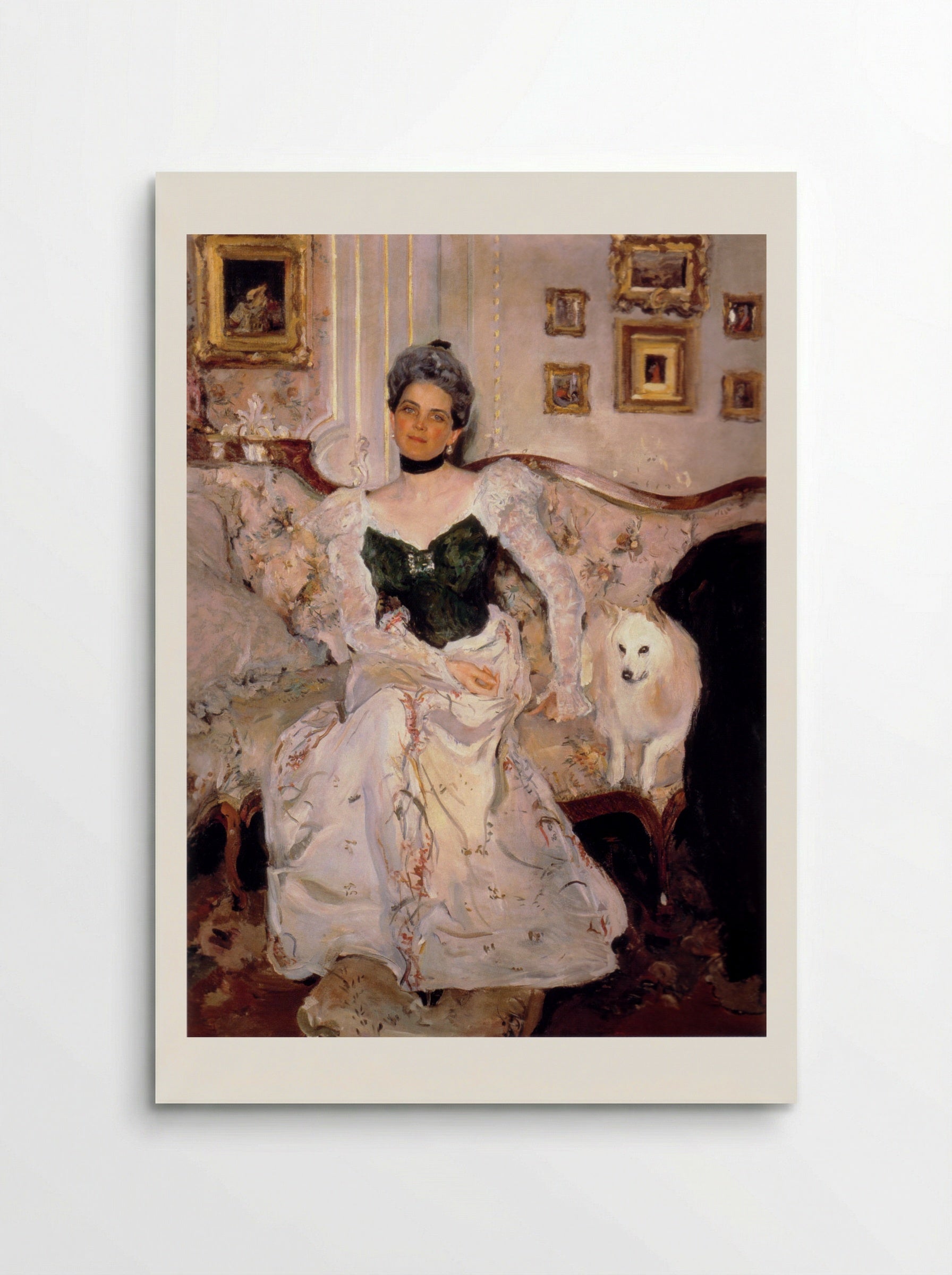 Portrait of Princess Zinaida Yusupova - Valentin Serov - Poster