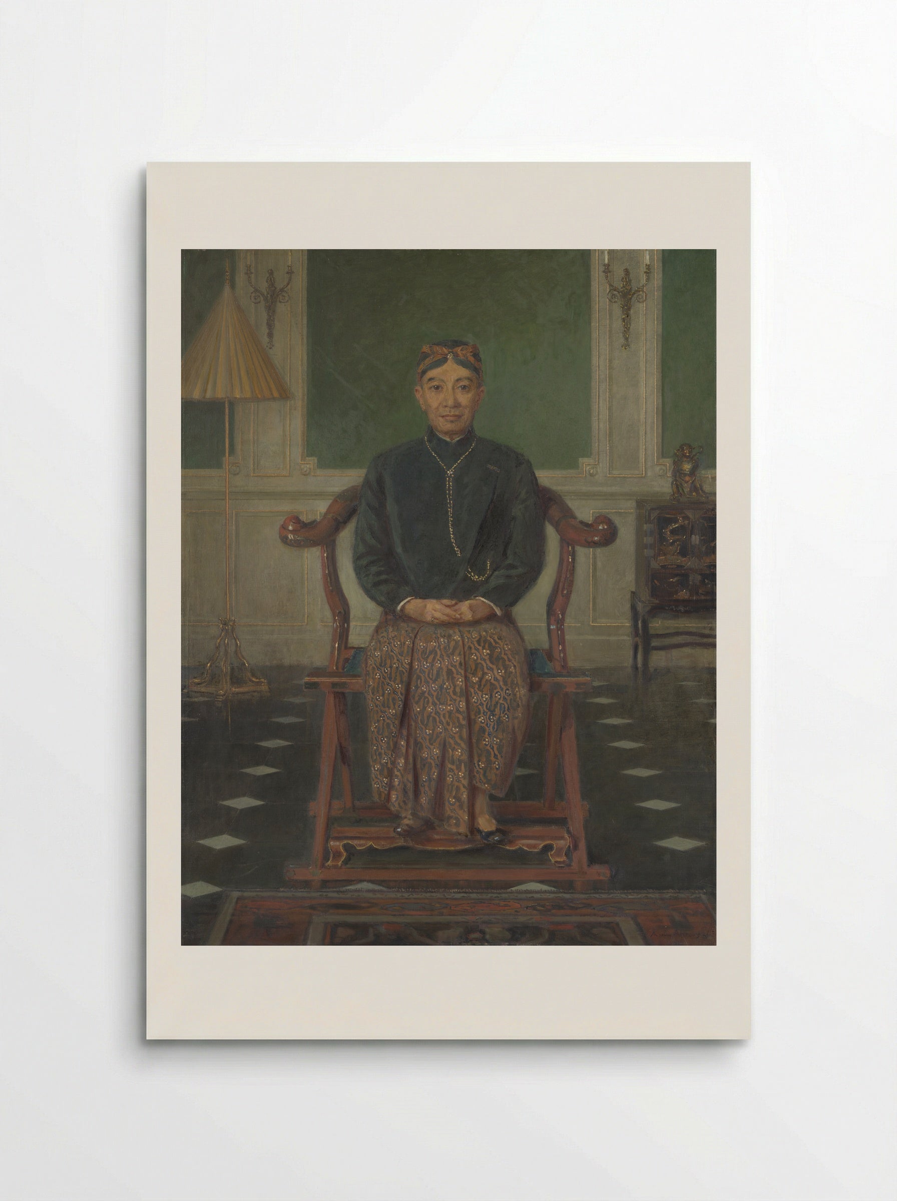 Portrait of Prof. Mr. J.A. Veraart - Anton Abraham van Anrooy - Poster