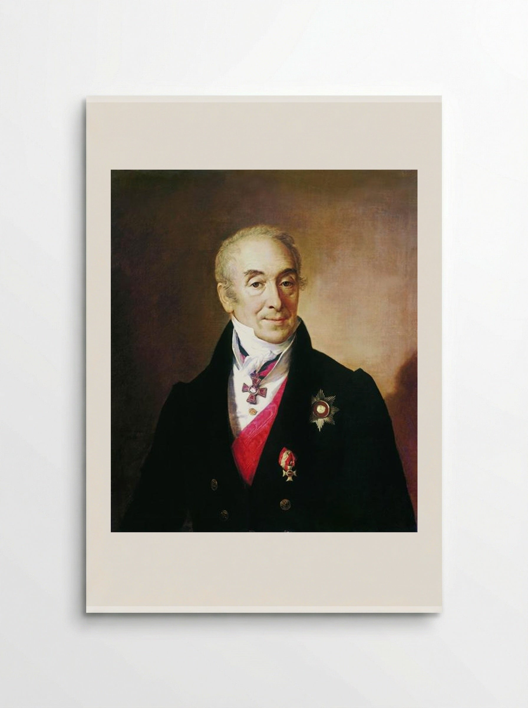Portrait of Prokofy Kushnikov - Vasily Tropinin - Poster