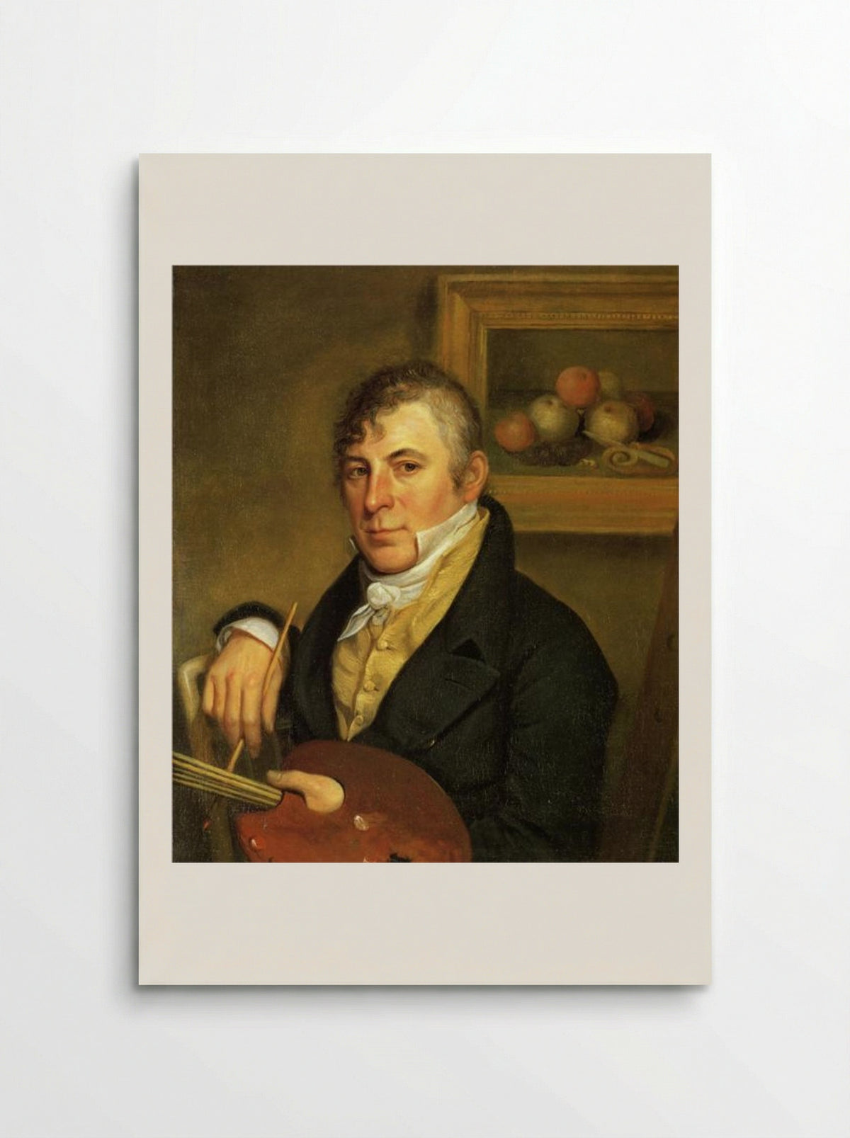 Portrait of Raphaelle Peale - Charles Willson Peale - Poster