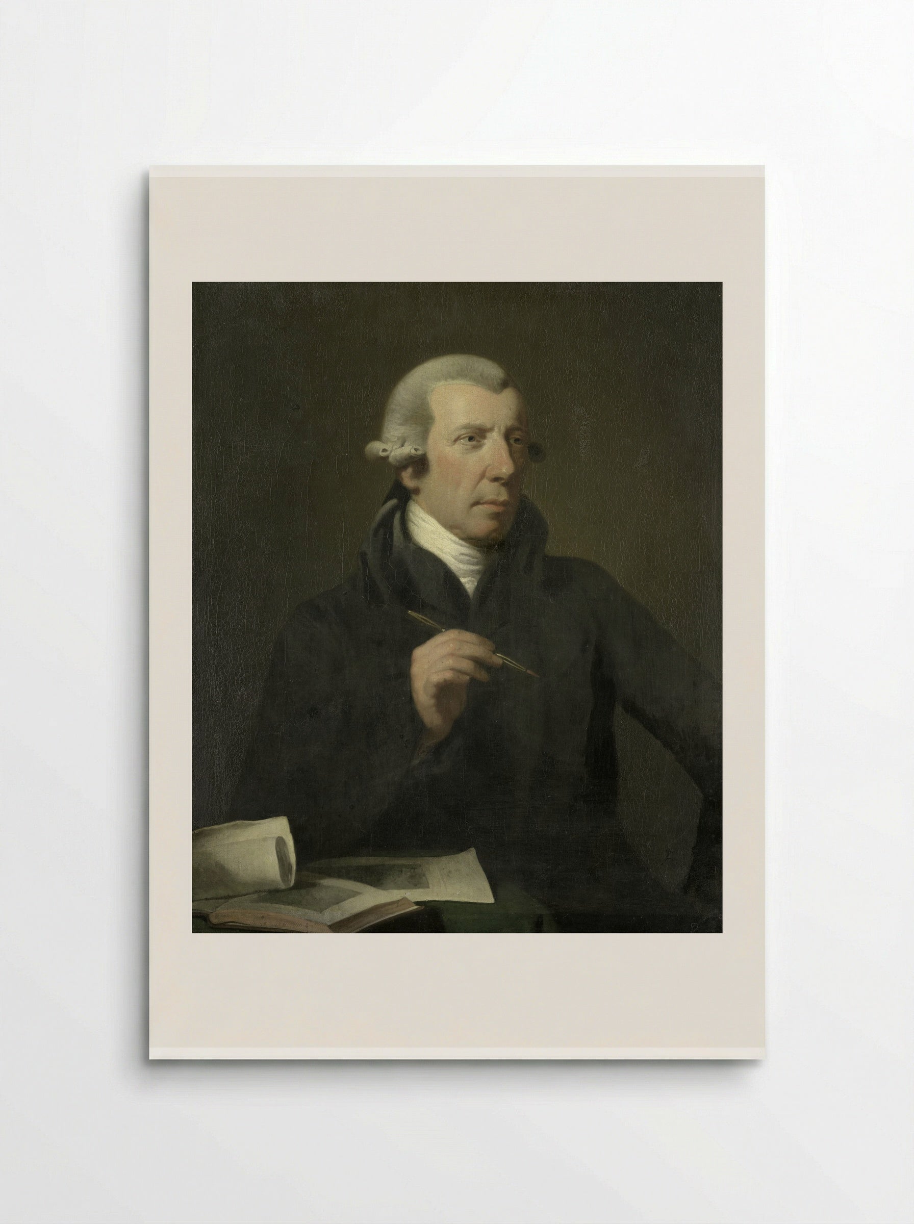 Portrait of Reinier Vinkeles - Charles Howard Hodges - Poster
