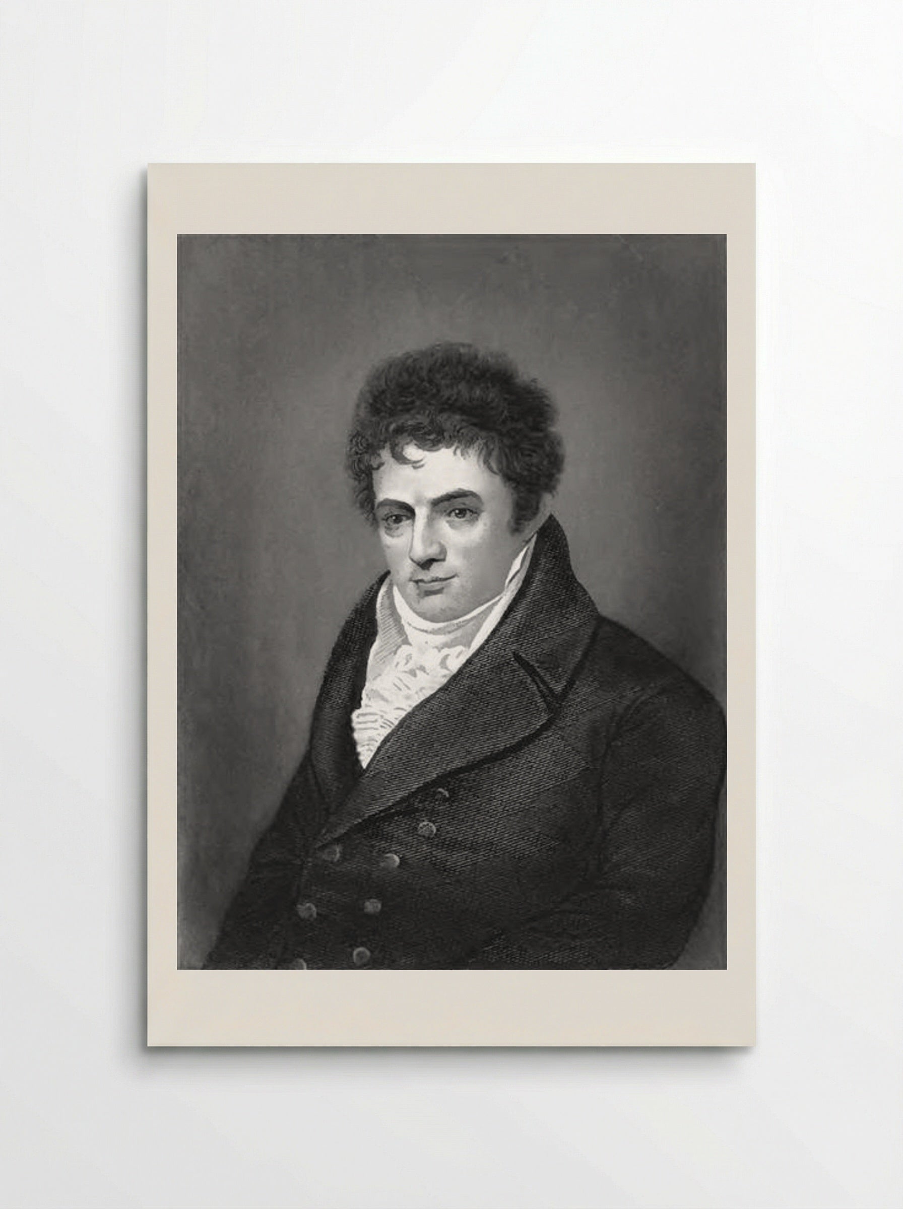 Portrait of Robert Fulton - Benjamin West - Poster