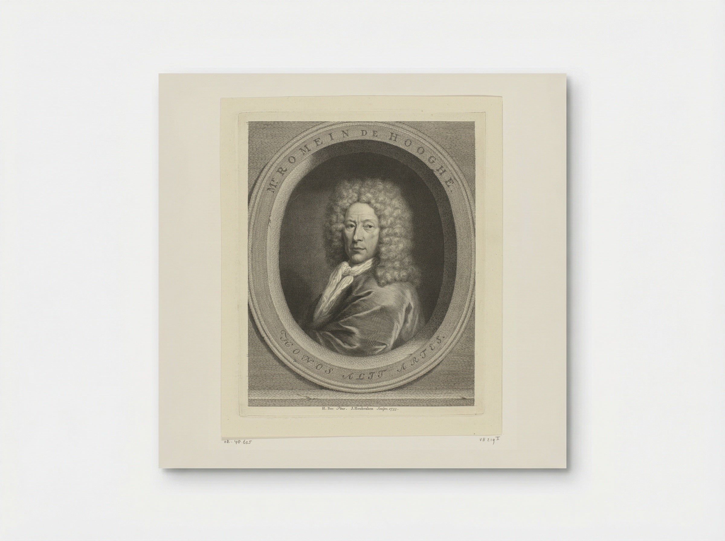 Portrait of Romeyn de Hooghe - Jacob Houbraken - Poster