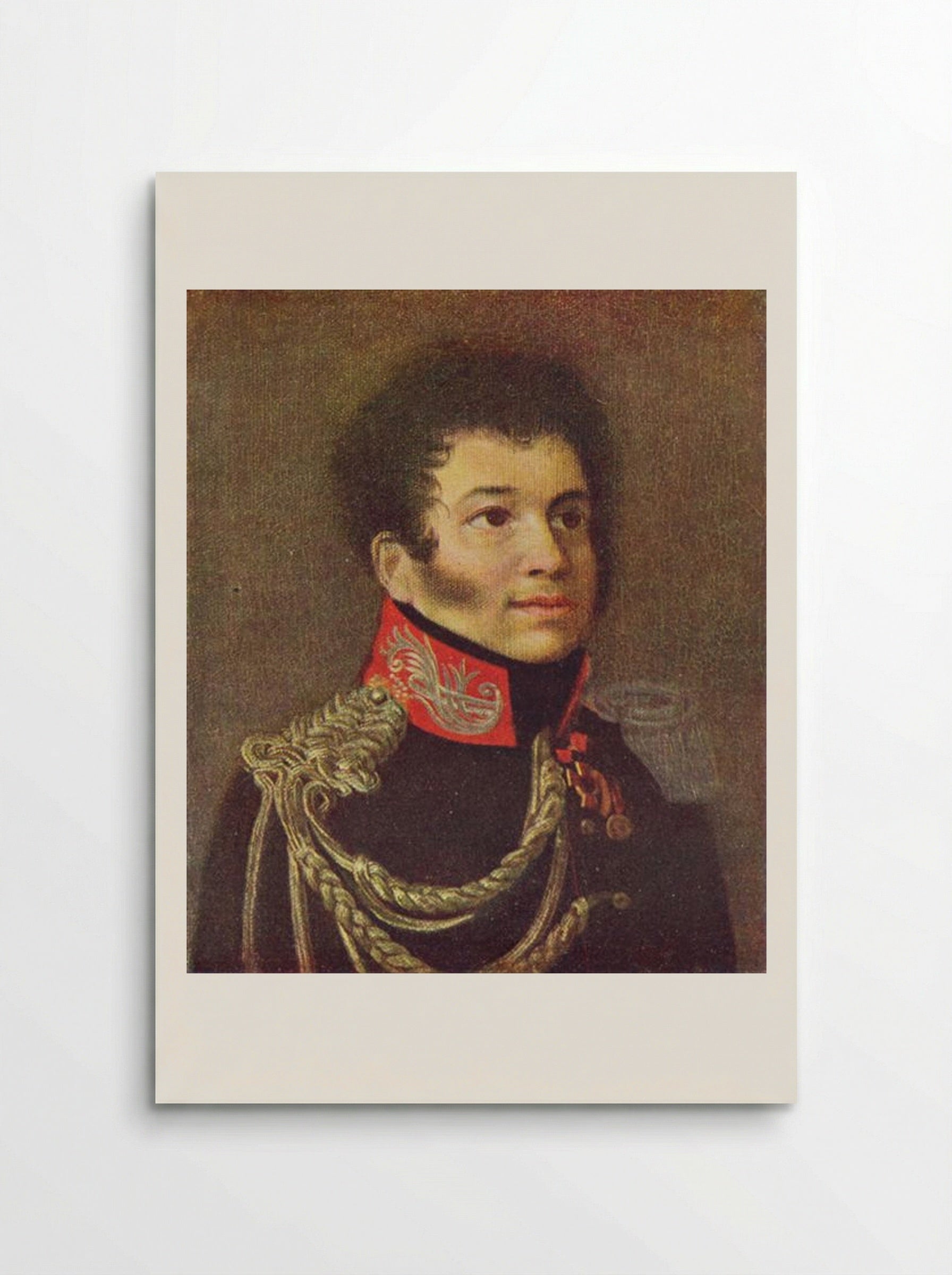 Portrait of Sergei Nikiforovich Marin - Orest Kiprensky - Poster