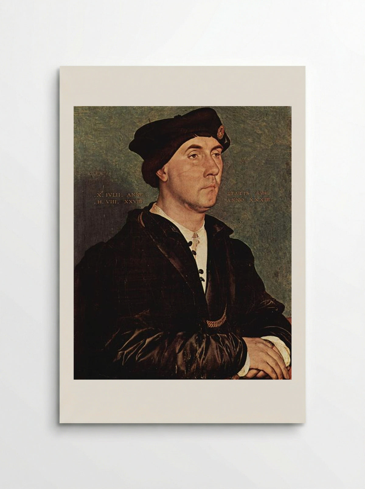 Portrait of Sir Richard Southwell - Hans Holbein the Younger - Poster