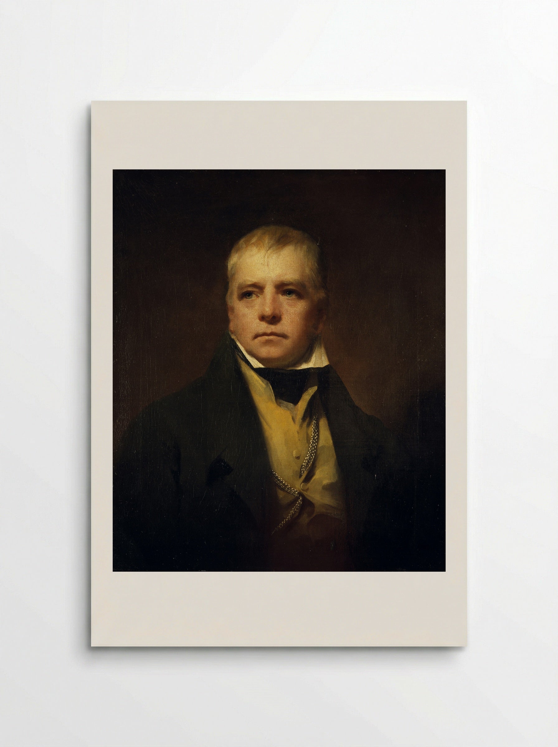 Portrait of Sir Walter Scott - Sir Henry Raeburn - Poster