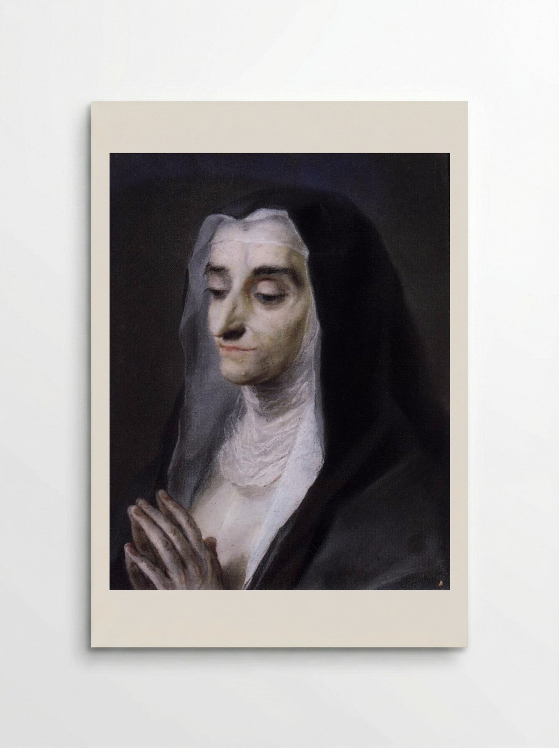 Portrait of Sister Maria Caterina - Rosalba Carriera - Poster
