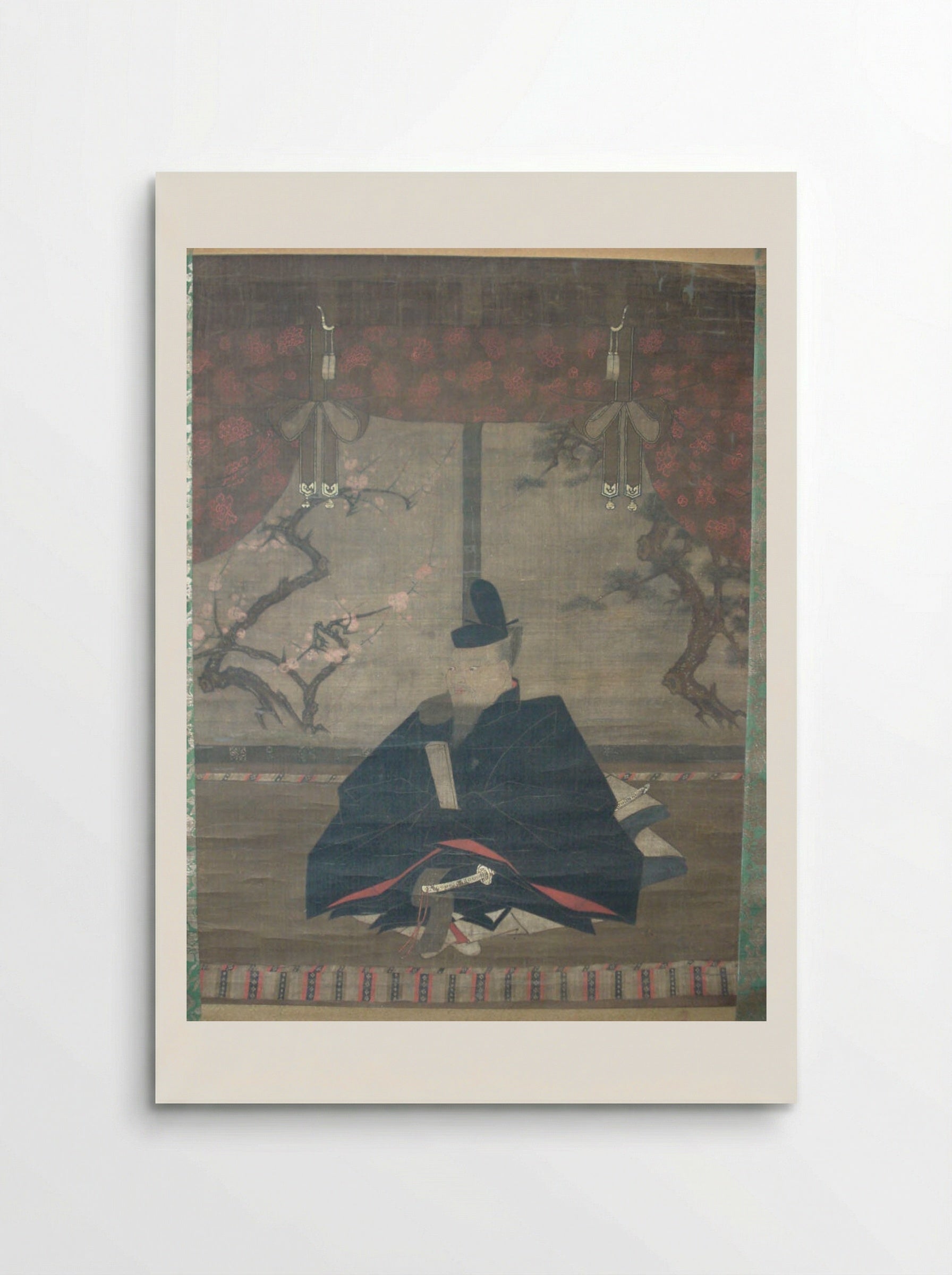 Portrait of Sugawara no Michizane (Kitano Tenjin) - Unknown Artist - Poster