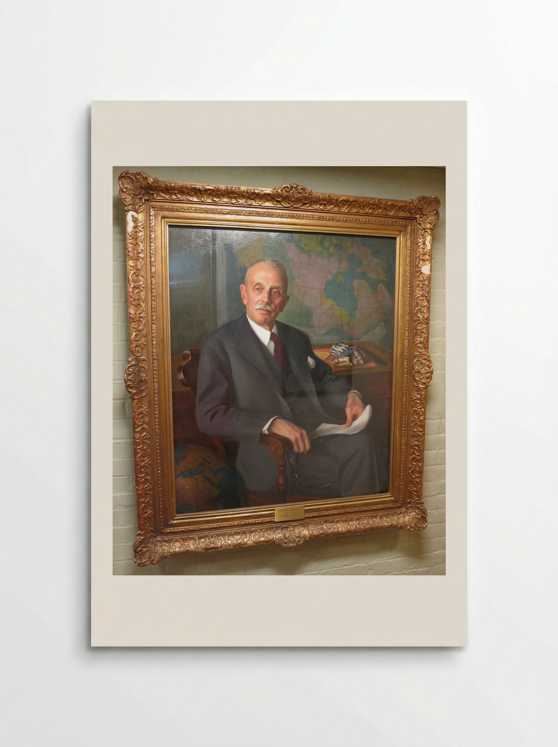 Portrait of Thayer Lindsley - Irwin D. Hoffman - Poster