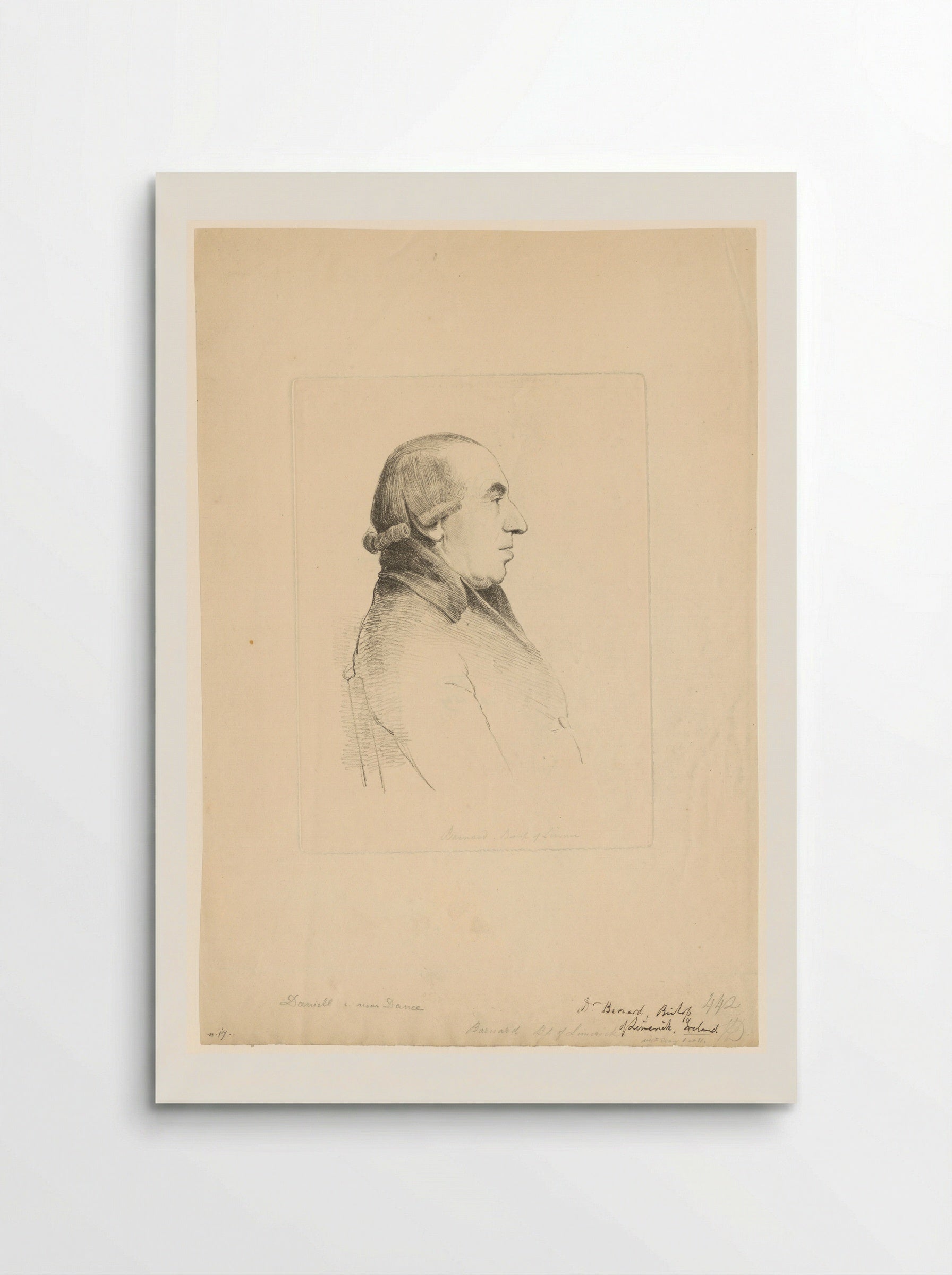 Portrait of Thomas Barnard, Bishop of Limerick - William Daniell - Poster
