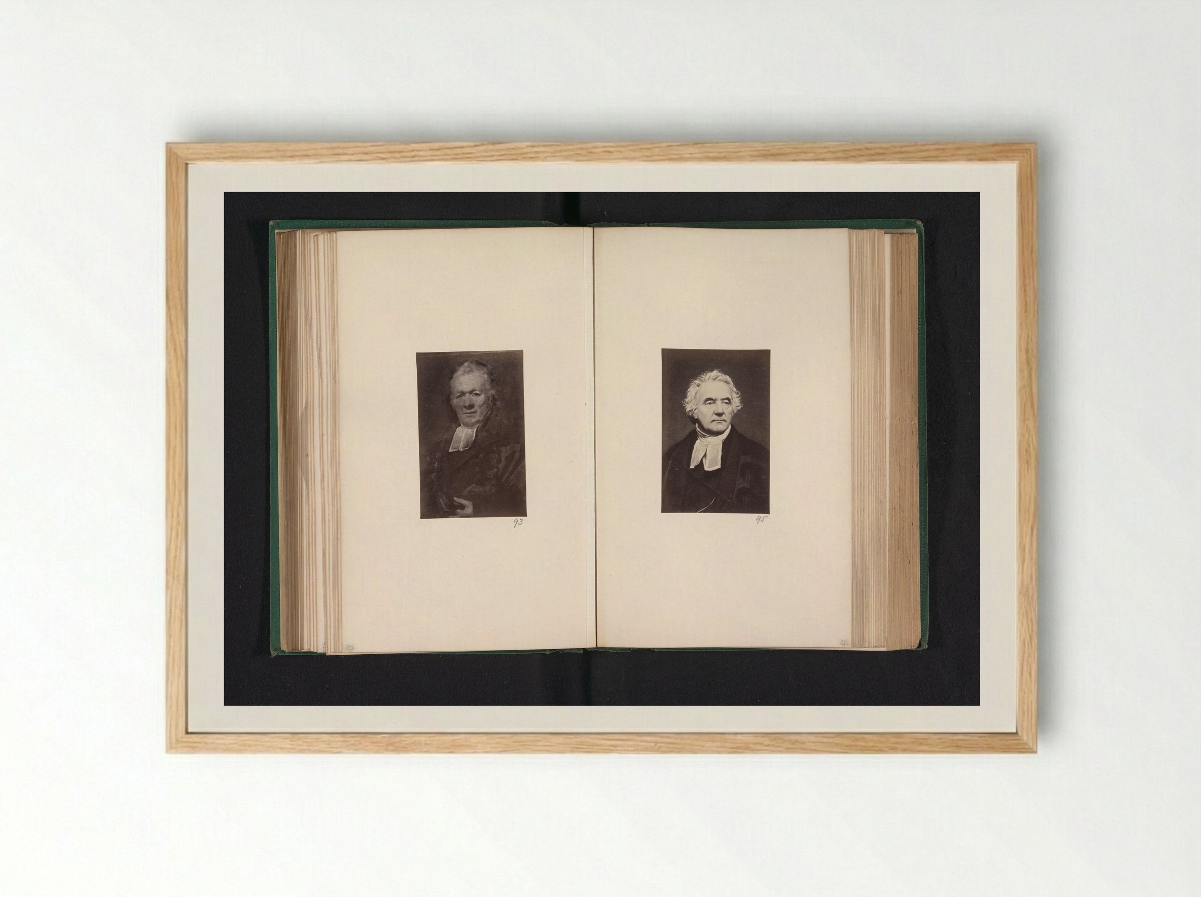 Portrait of Thomas Chalmers - Thomas Annan - Framed Print Wood