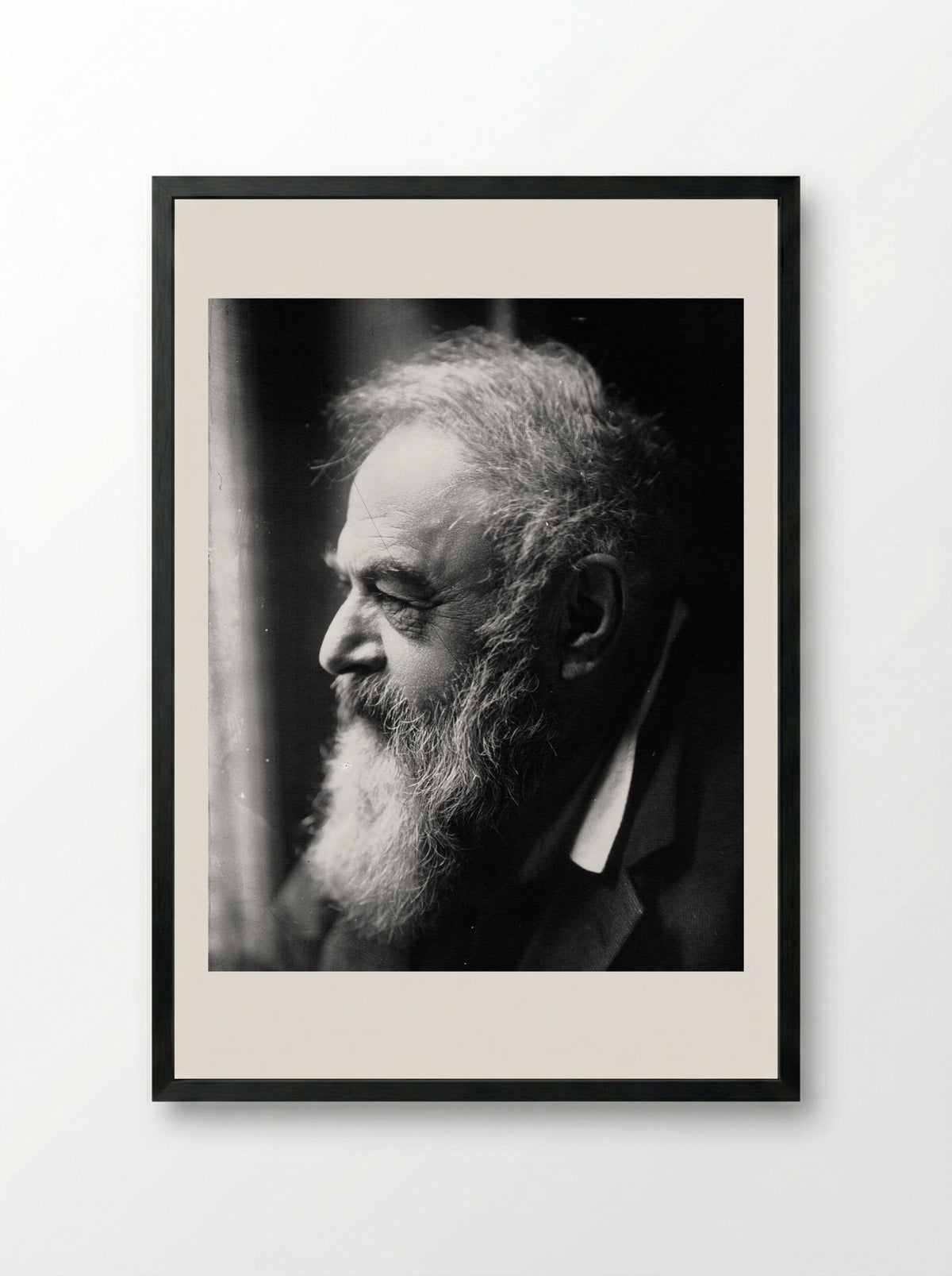 Portrait of Tristan Bernard - Paul Nadar - Framed Print Black