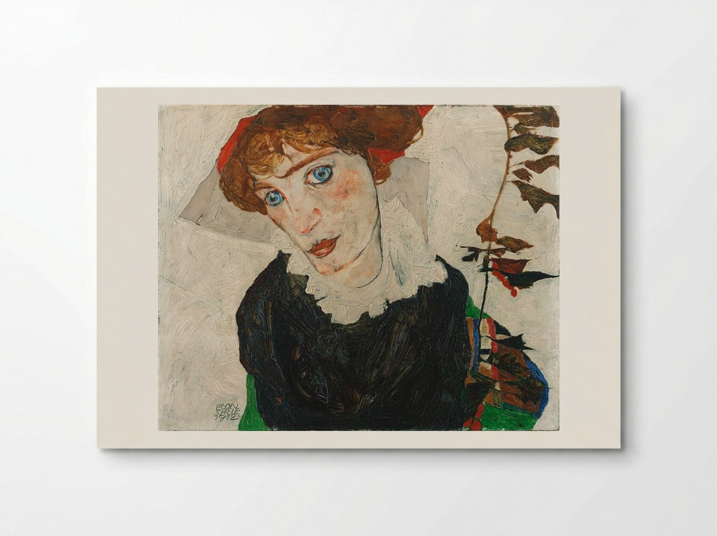 Portrait of Valerie Neuzil - Egon Schiele - Poster