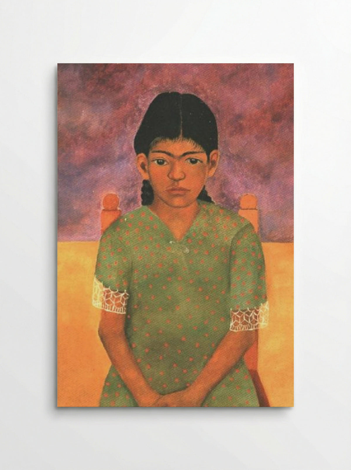 Portrait of Virginia (Little Girl) - Frida Kahlo - Poster