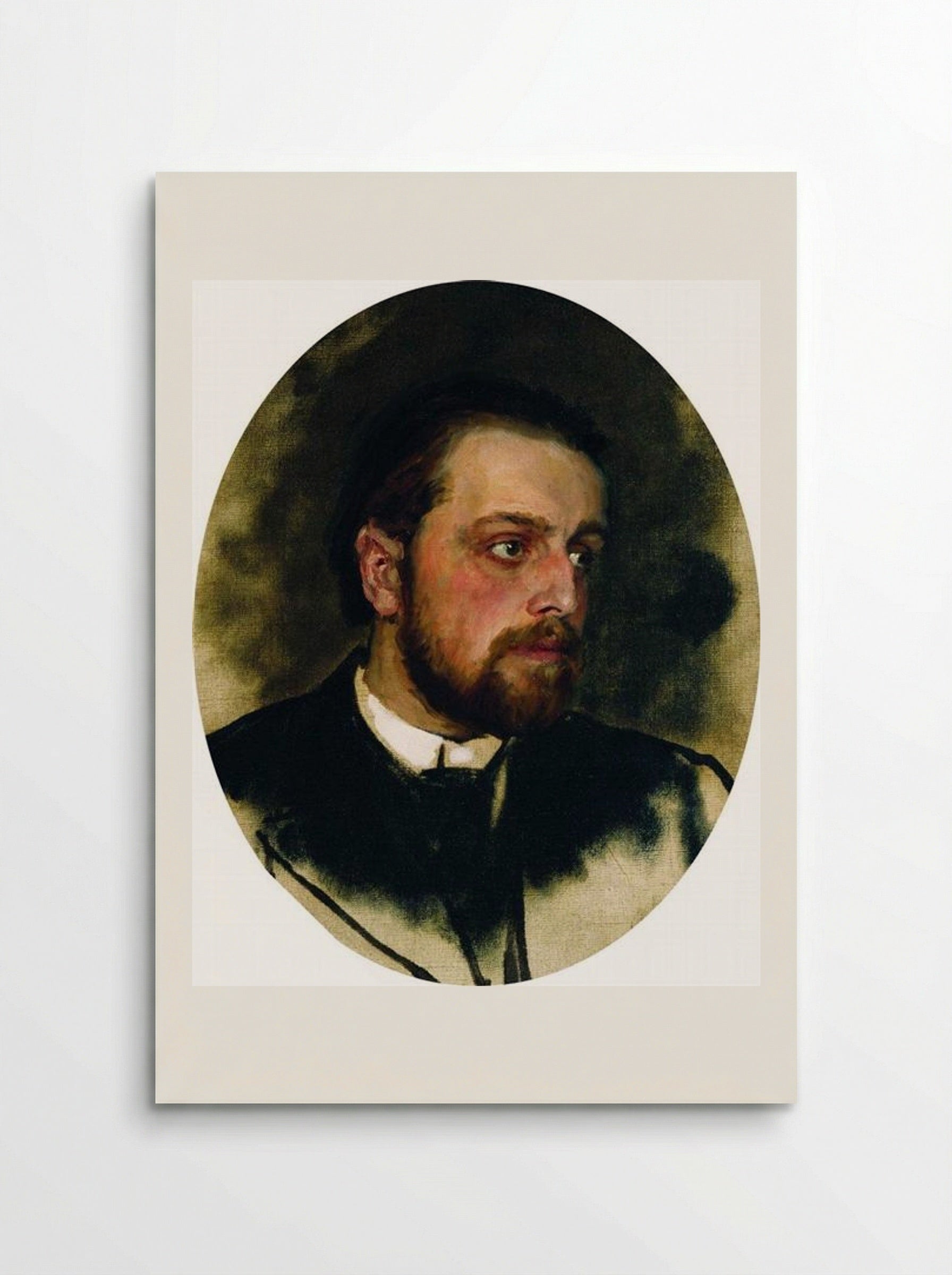 Portrait of Vladimir Grigorievich Chertkov - Ilya Repin - Poster