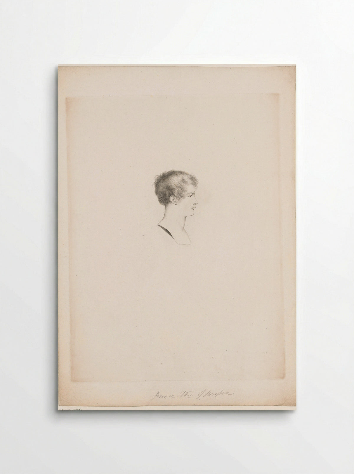 Portrait of Wilhelm I - Giovanni Vendramini - Poster