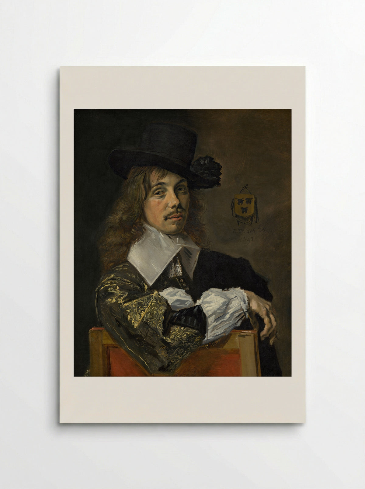 Portrait of Willem Coymans - Frans Hals - Poster