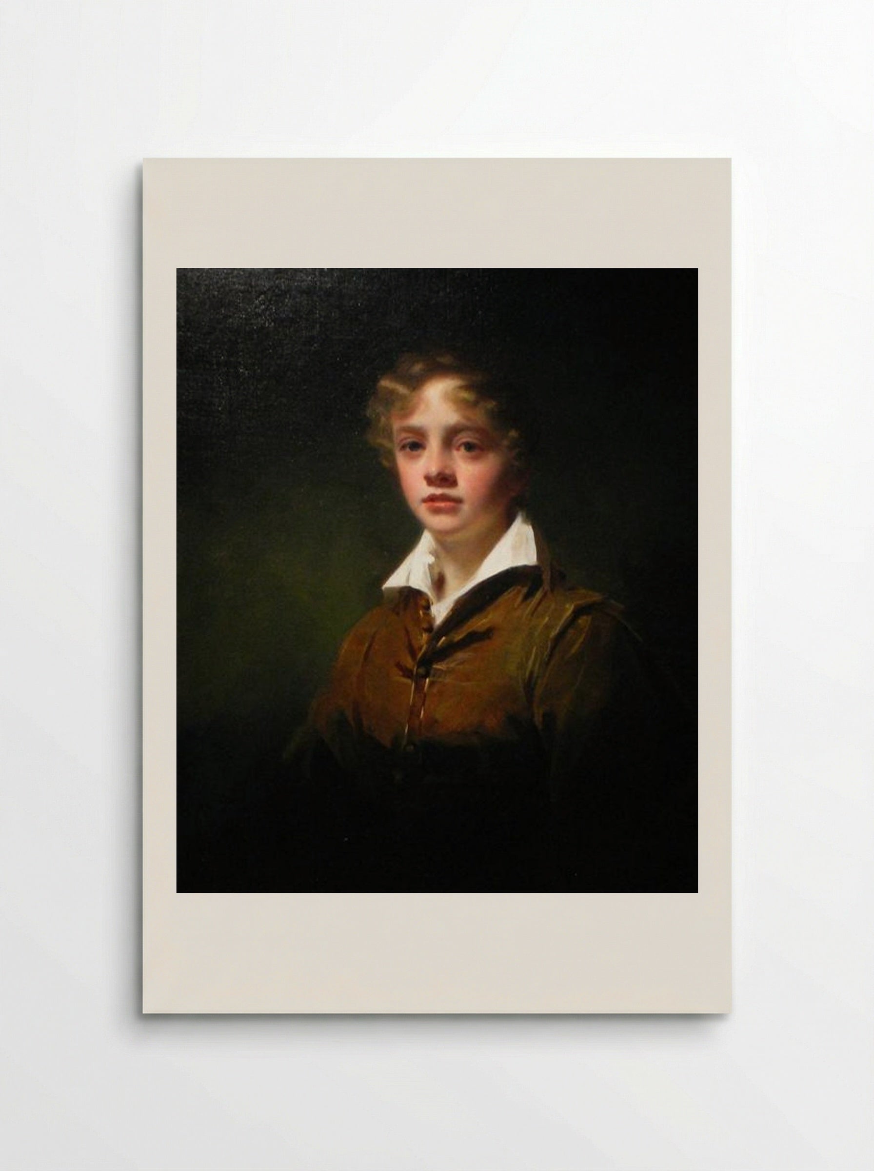 Portrait of William Blair - Henry Raeburn - Poster