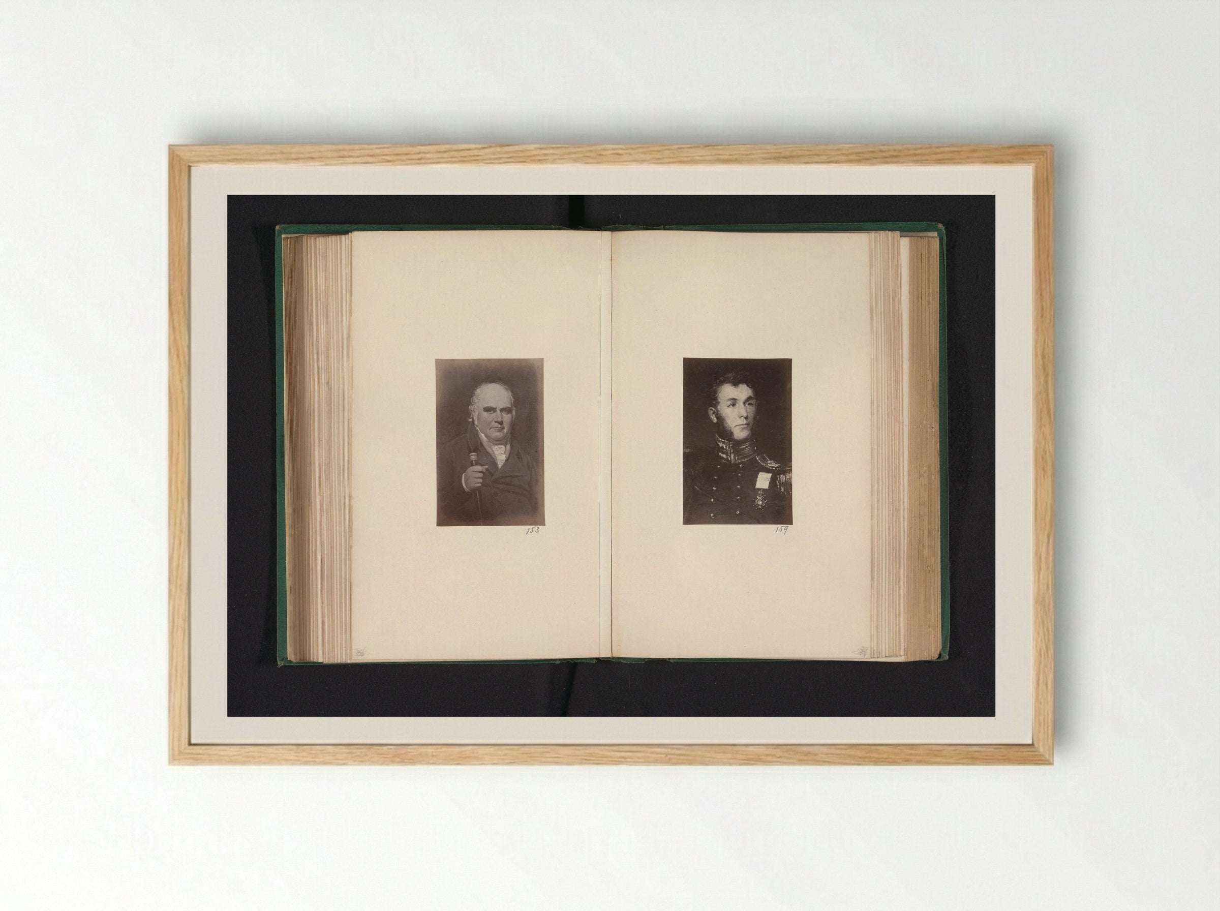 Portrait of William Dixon - Thomas Annan - Framed Print Wood