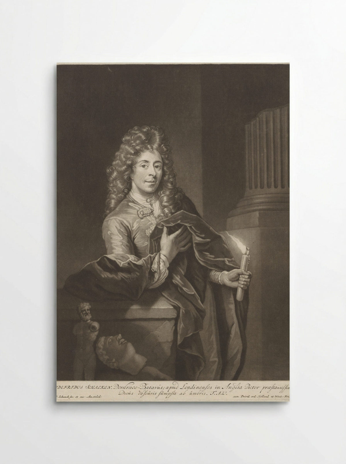 Portrait of William III, Prince of Orange - Godfried Schalcken - Poster