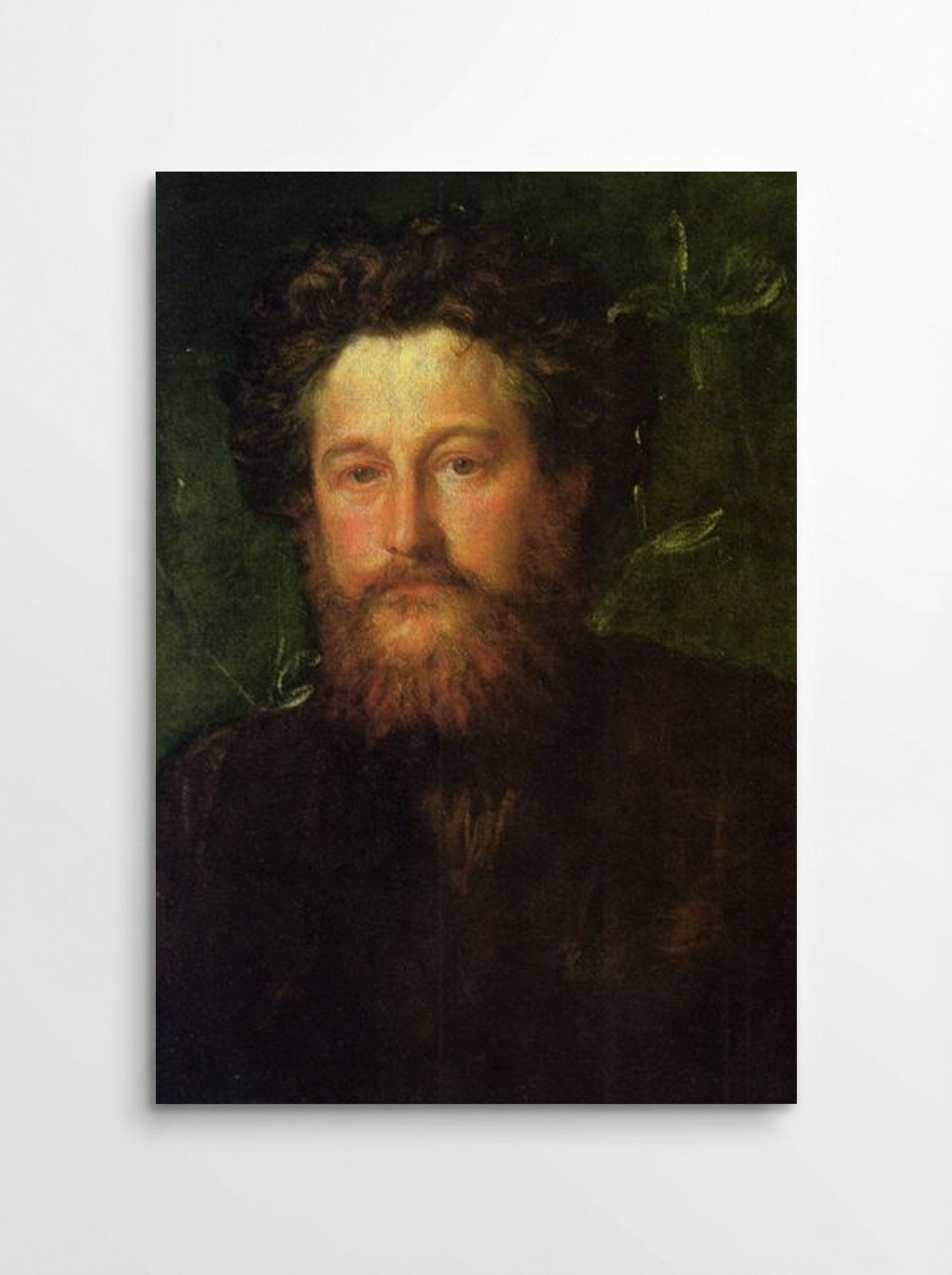 Portrait of William Morris - George Frederick Watts - Poster