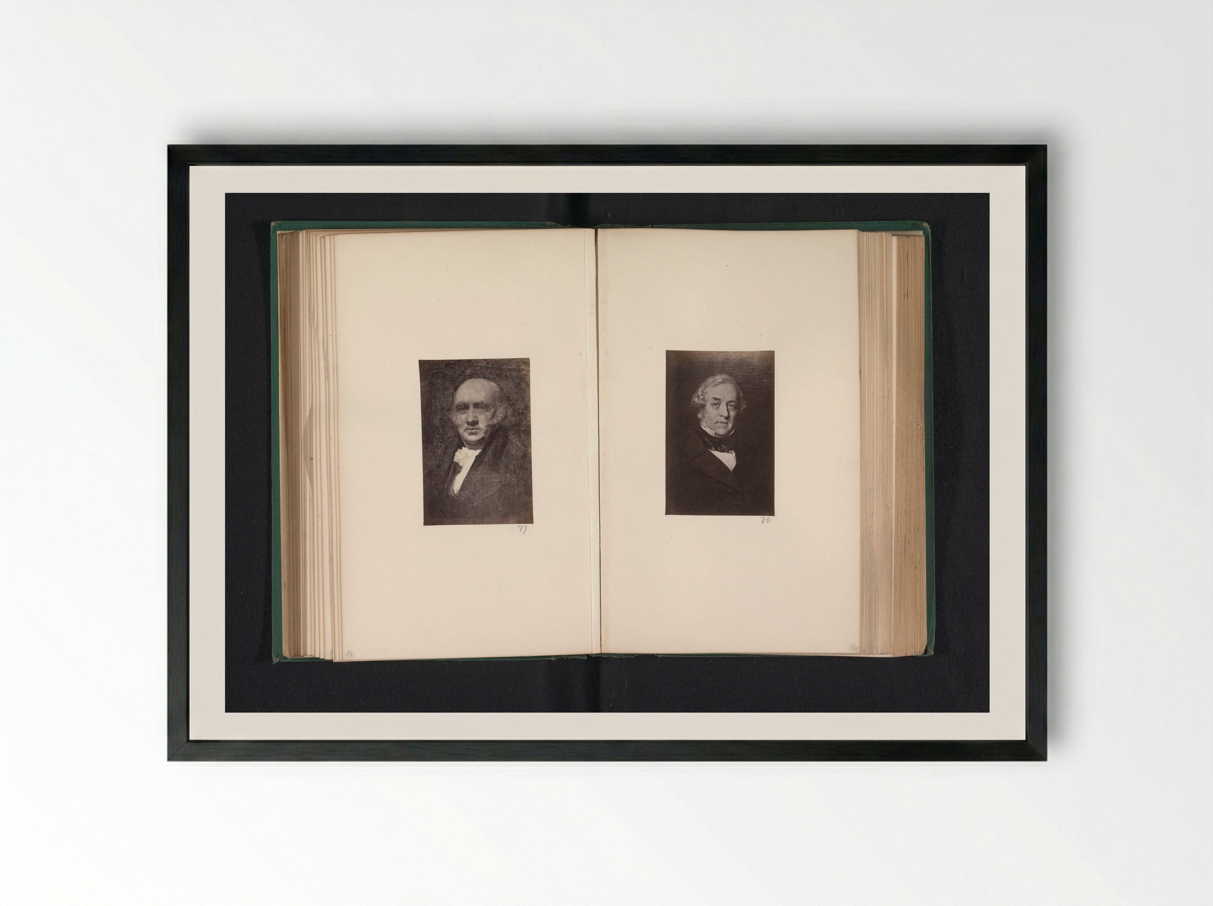 Portrait of William Murray - Thomas Annan - Framed Print Black