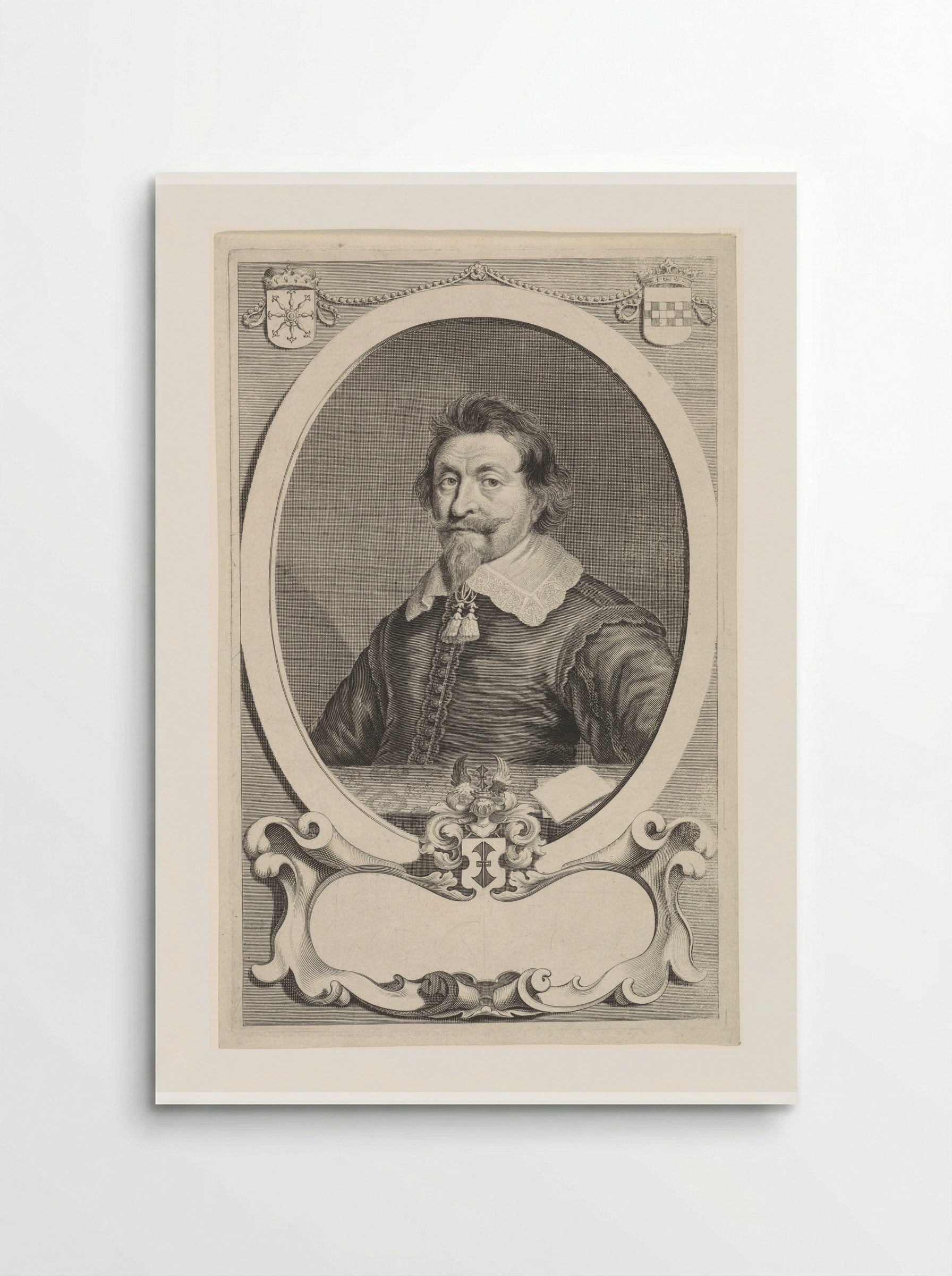 Portrait of Winand ab Heimbach - Theodor Matham - Poster