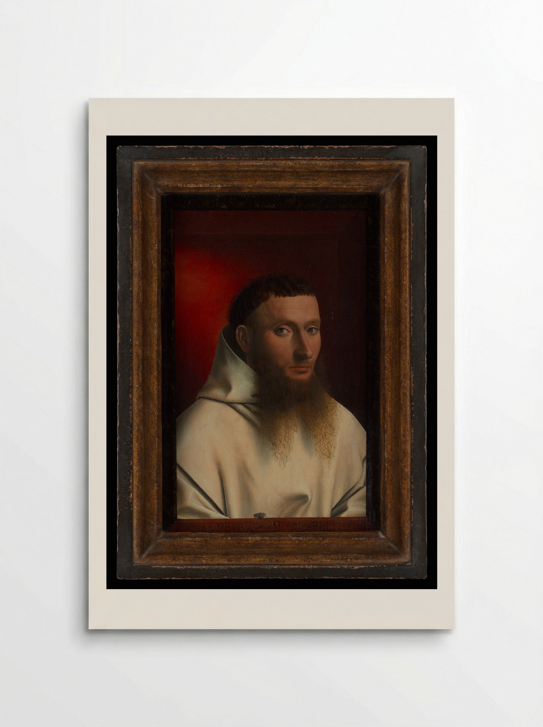 Portrait of a Carthusian - Petrus Christus - Poster