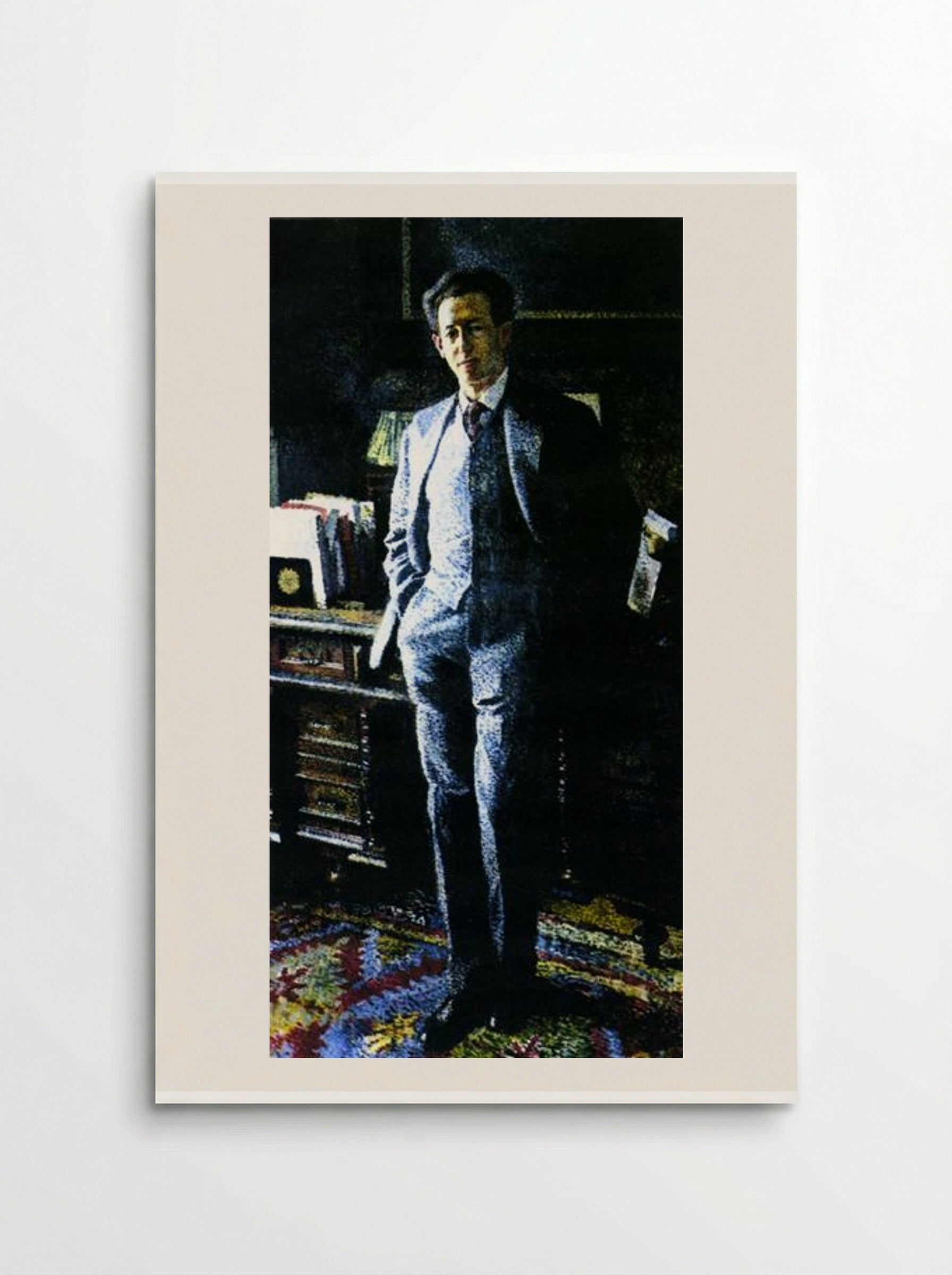 Portrait of a Gentleman - Richard Gerstl - Poster