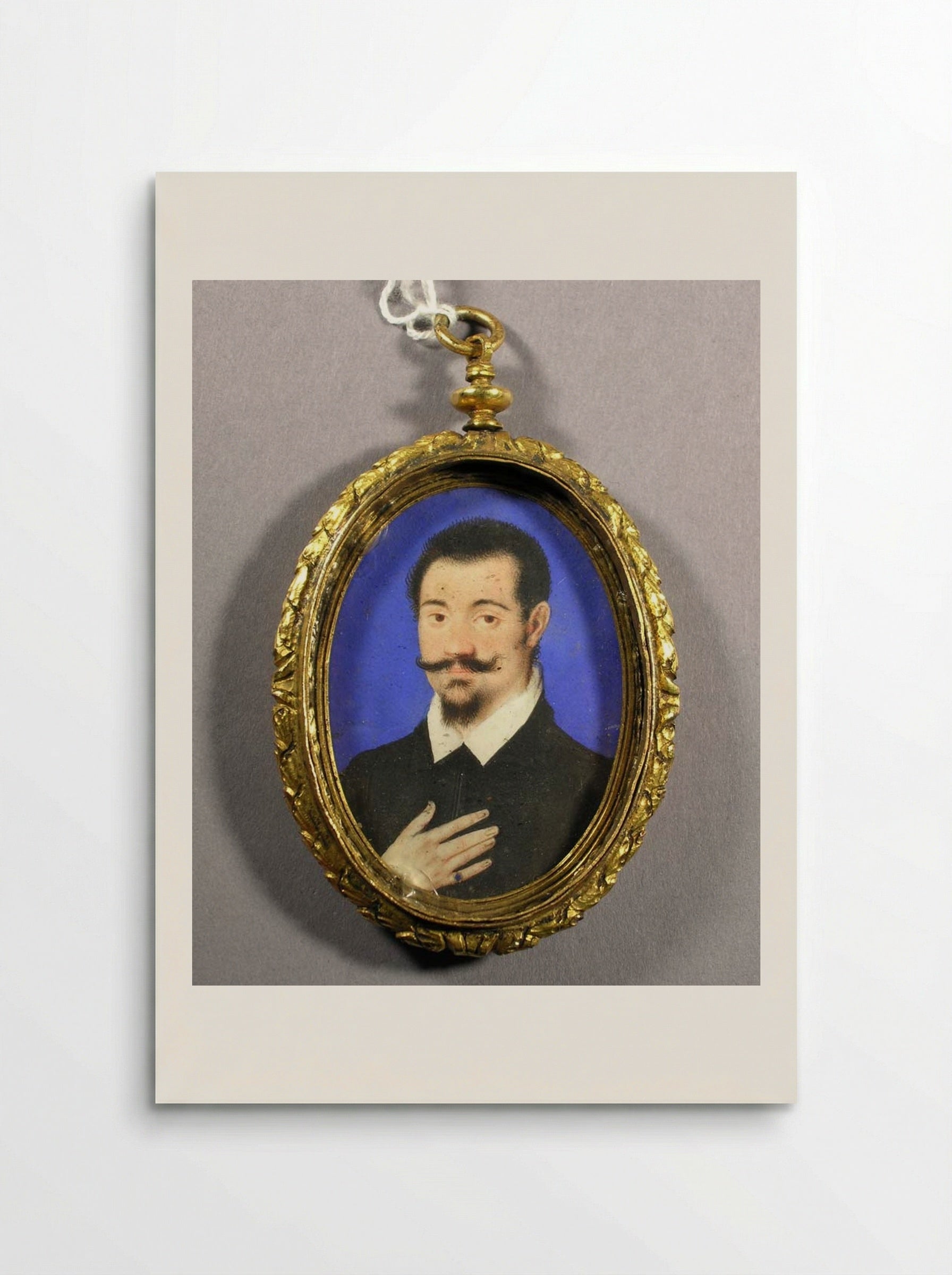Portrait of a Gentleman - Isaac Oliver - Poster