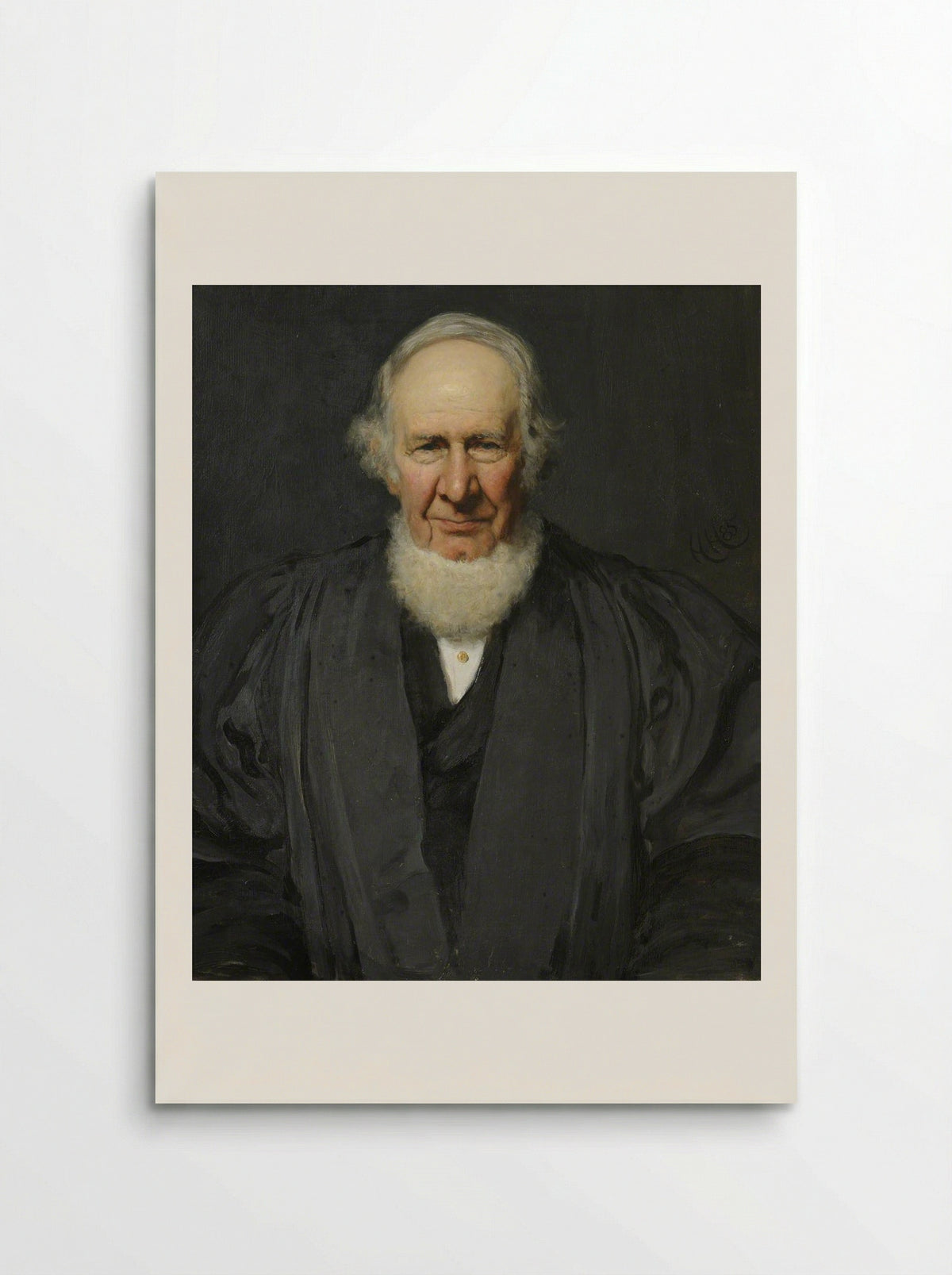 Portrait of a Gentleman - Hubert von Herkomer - Poster