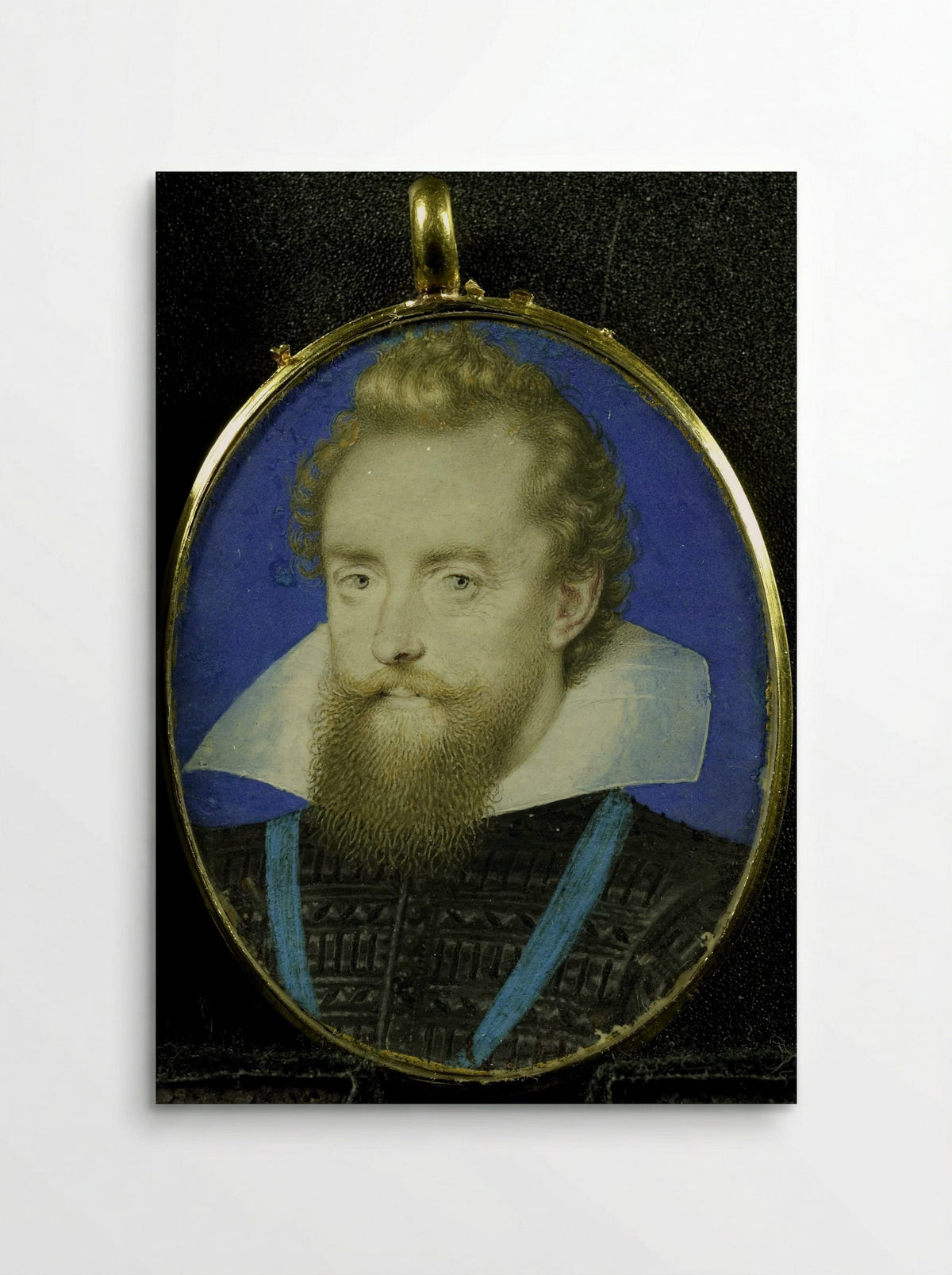 Portrait of a Gentleman - Isaac Oliver - Poster