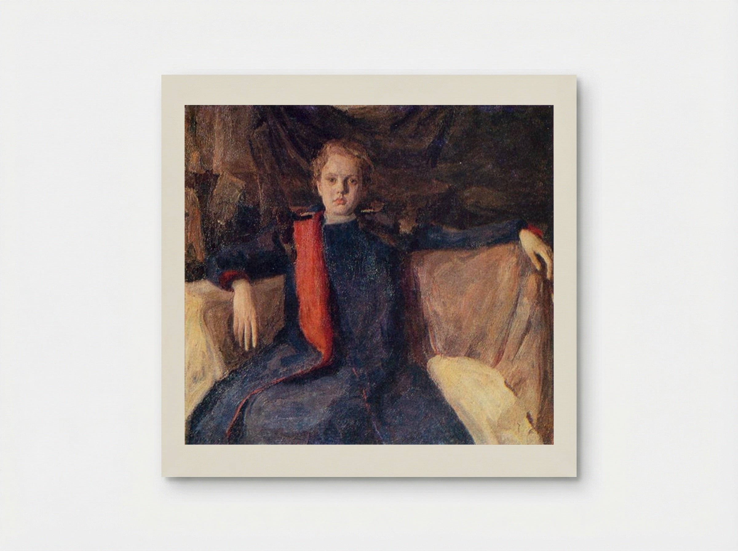 Portrait of a Girl - Ilya Mashkov - Poster