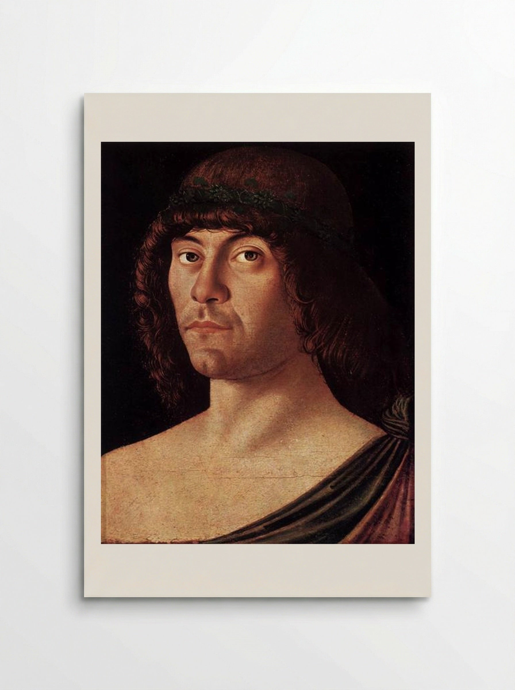 Portrait of a Humanist - Giovanni Bellini - Poster