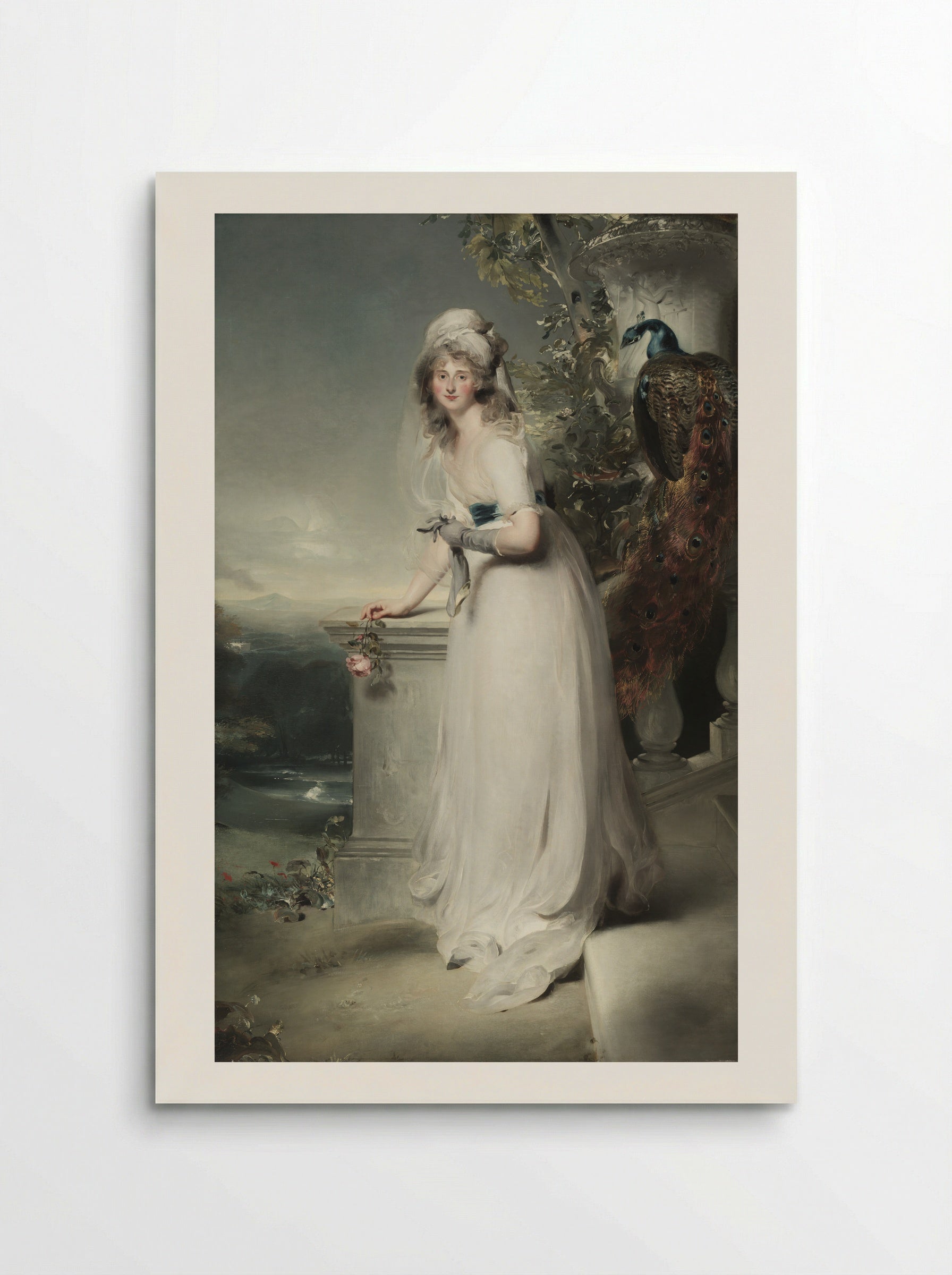 Portrait of a Lady (Elizabeth Farren) - Sir Thomas Lawrence - Poster