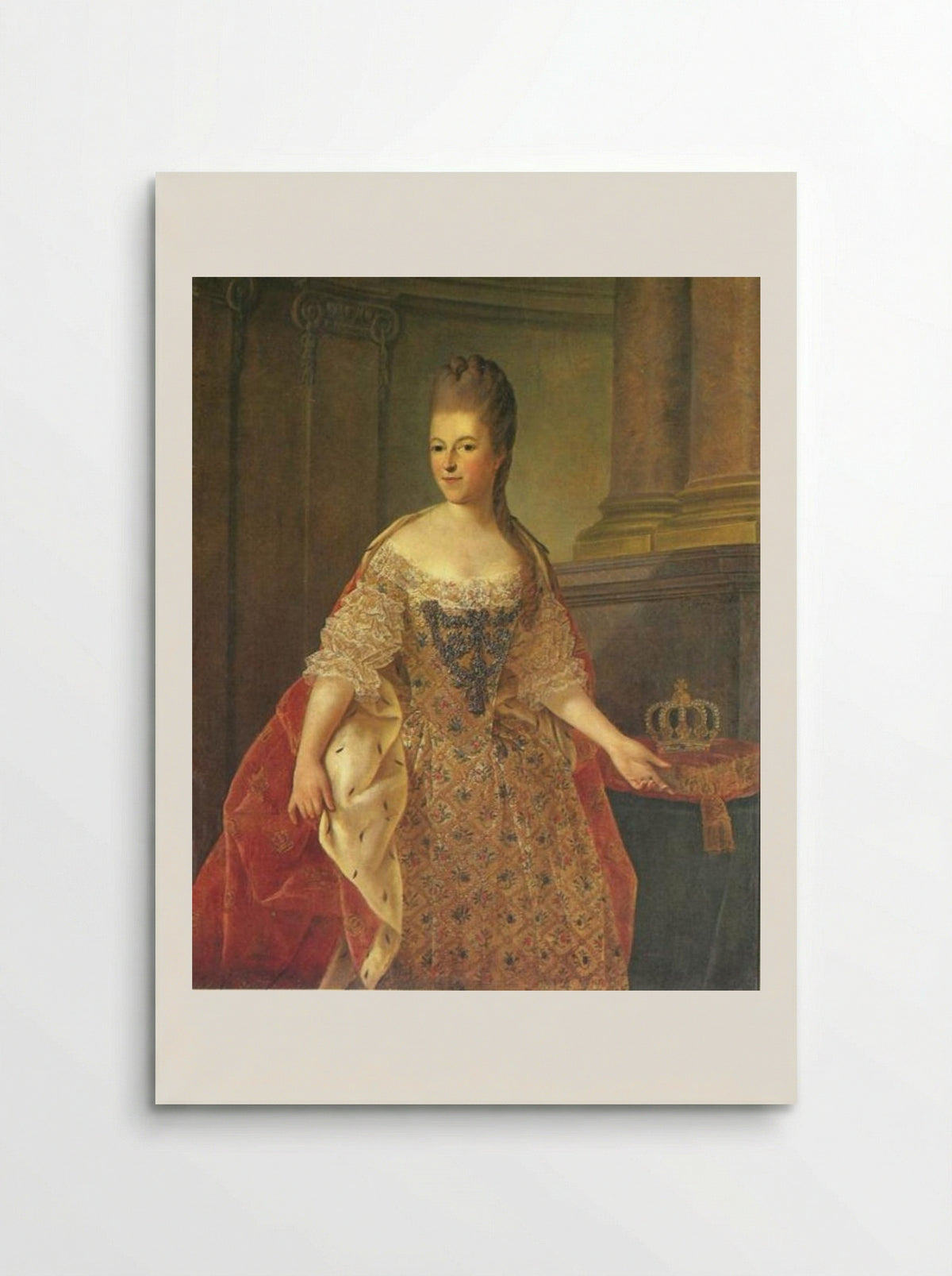 Portrait of a Lady of the Van de Poll Family - Guillaume de Spinny - Poster
