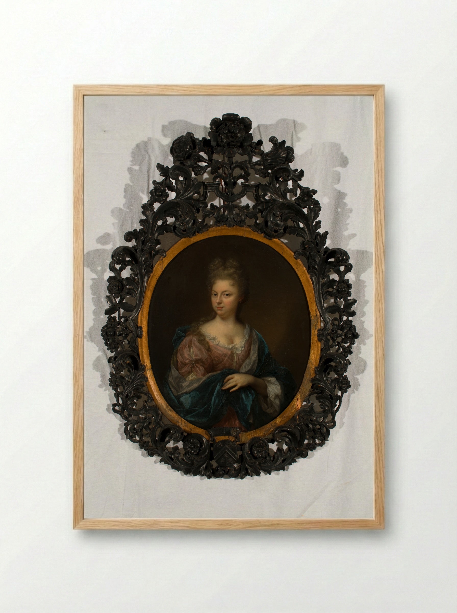 Portrait of a Lady - Arnold Boonen - Framed Print Wood