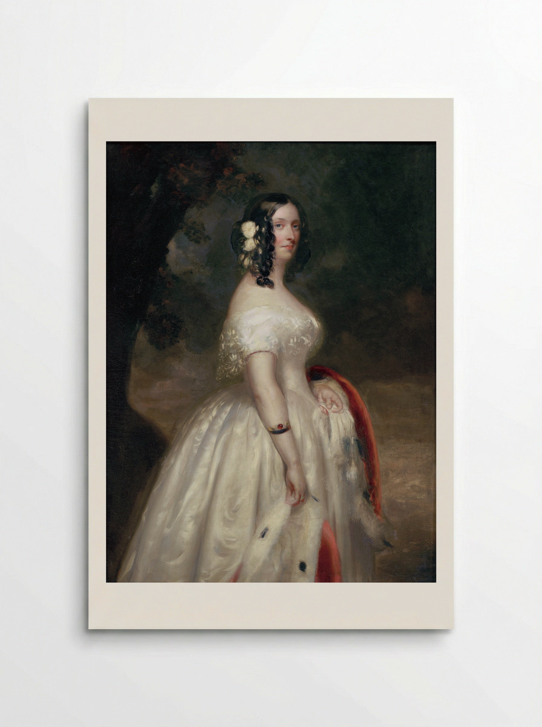 Portrait of a Lady - Franz Xaver Winterhalter - Poster