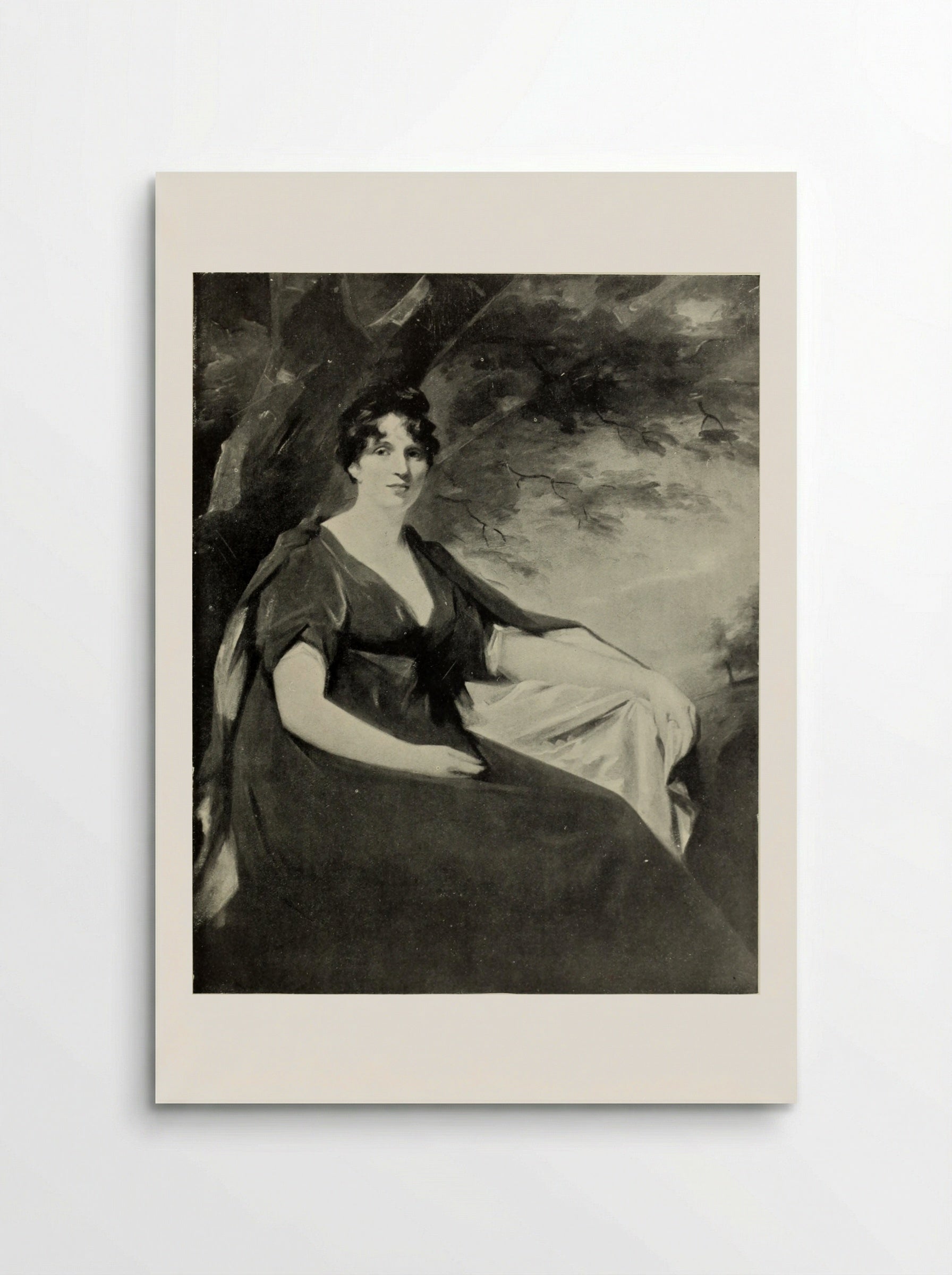 Portrait of a Lady - Sir Henry Raeburn - Poster