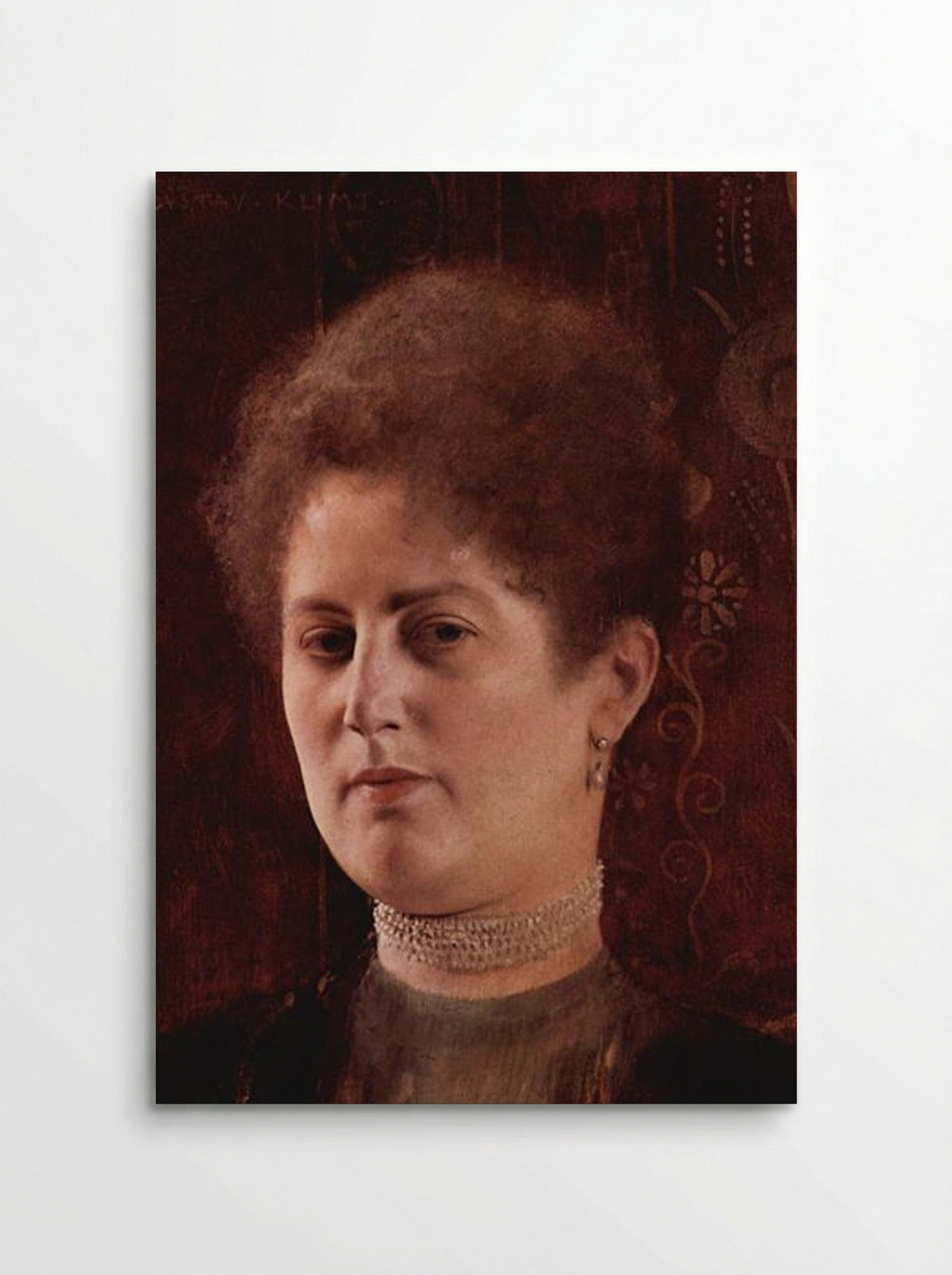 Portrait of a Lady - Gustav Klimt - Poster