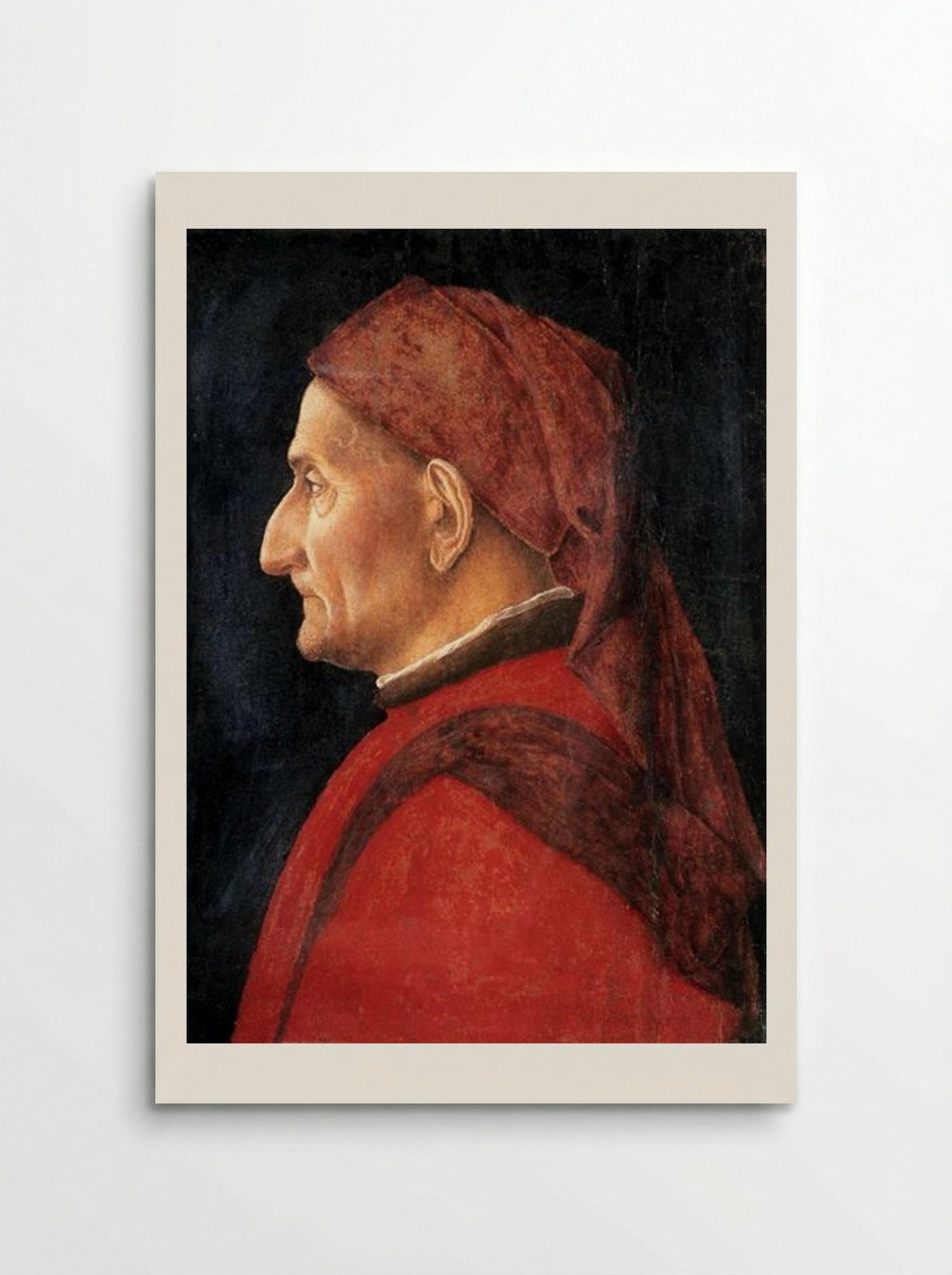 Portrait of a Man (Andrea Mantegna) - Andrea Mantegna - Poster