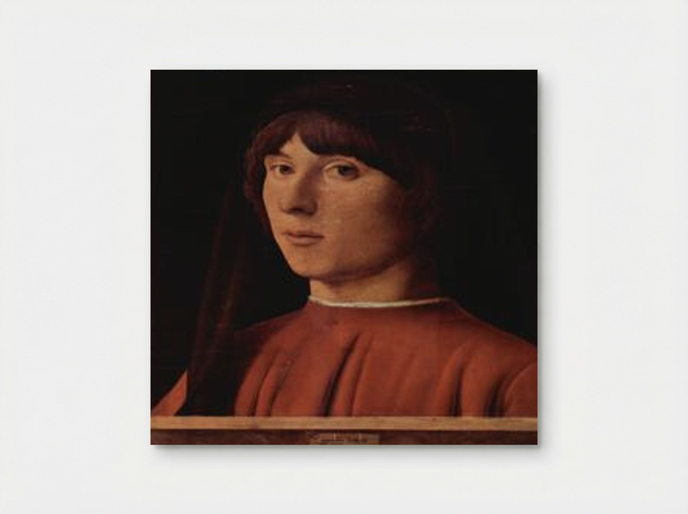 Portrait of a Man (Antonello da Messina) - Antonello da Messina - Poster