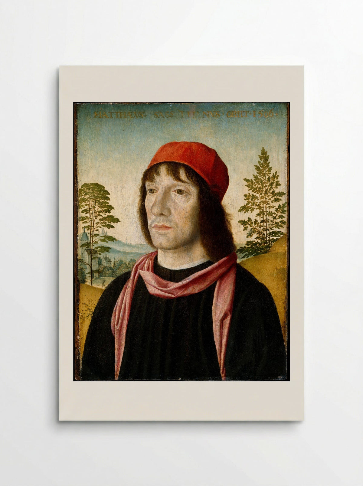 Portrait of a Man (Matthaeus Kastl) - Fra Bartolomeo - Poster