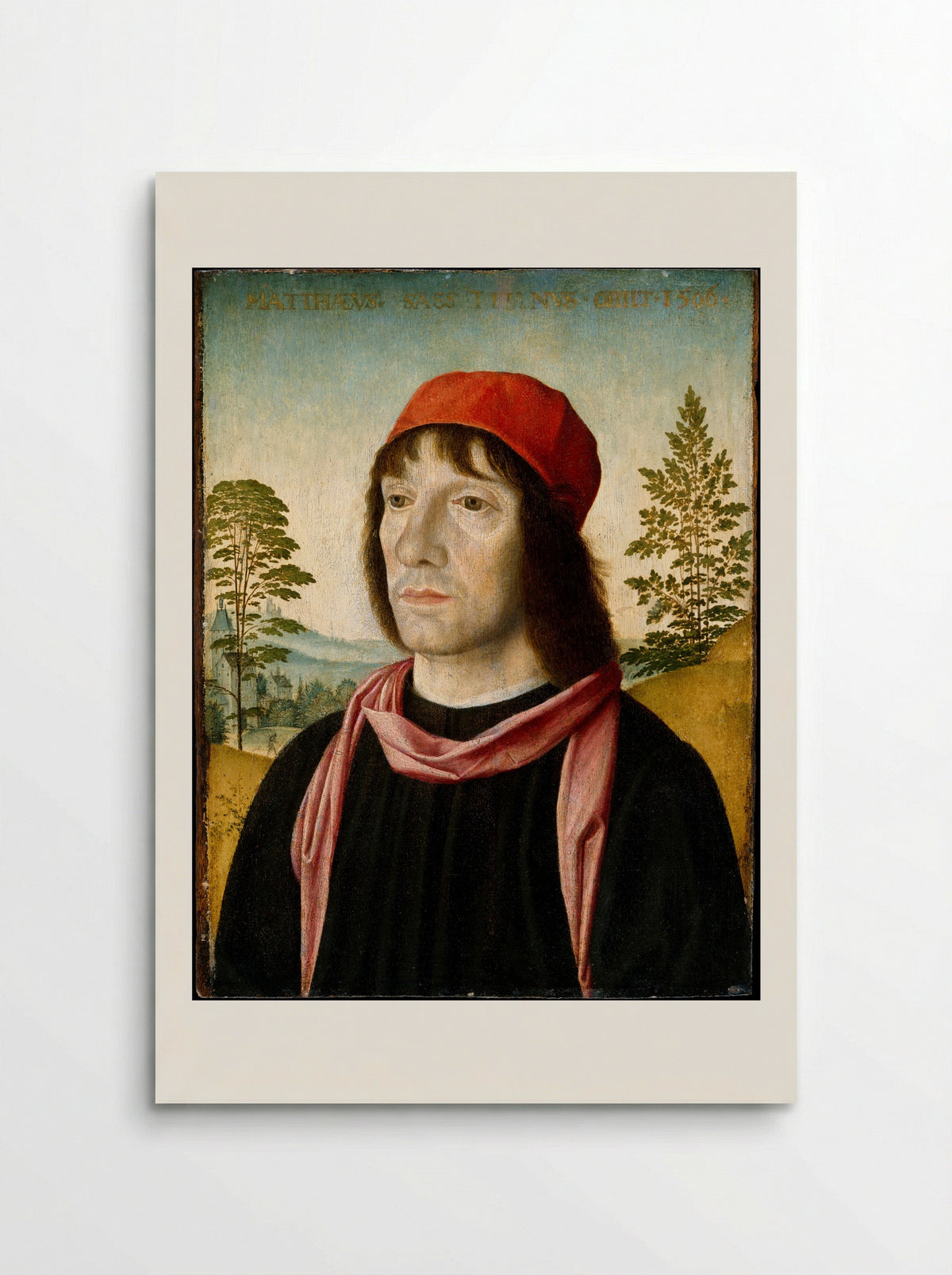 Portrait of a Man (Matthaeus Kastl) - Fra Bartolomeo - Poster