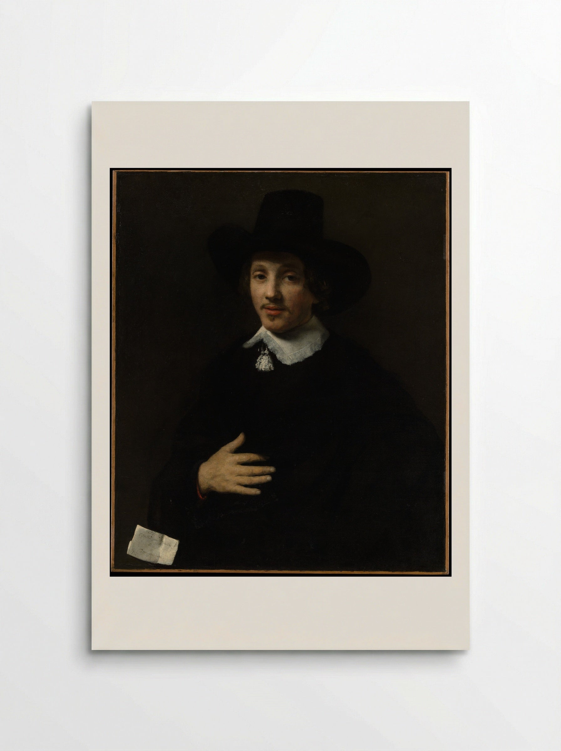 Portrait of a Man (Self-Portrait?) - Willem Drost - Poster