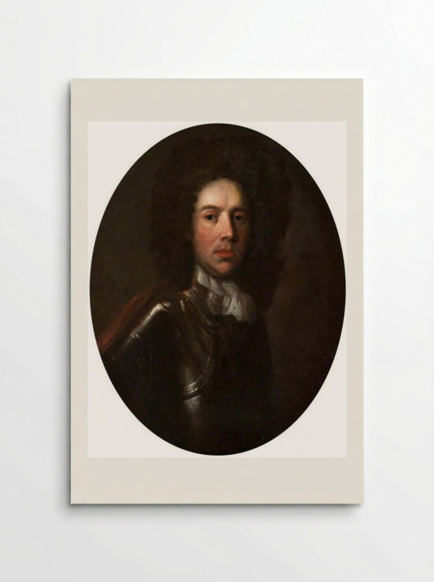 Portrait of a Man in Armour - John Riley - Poster