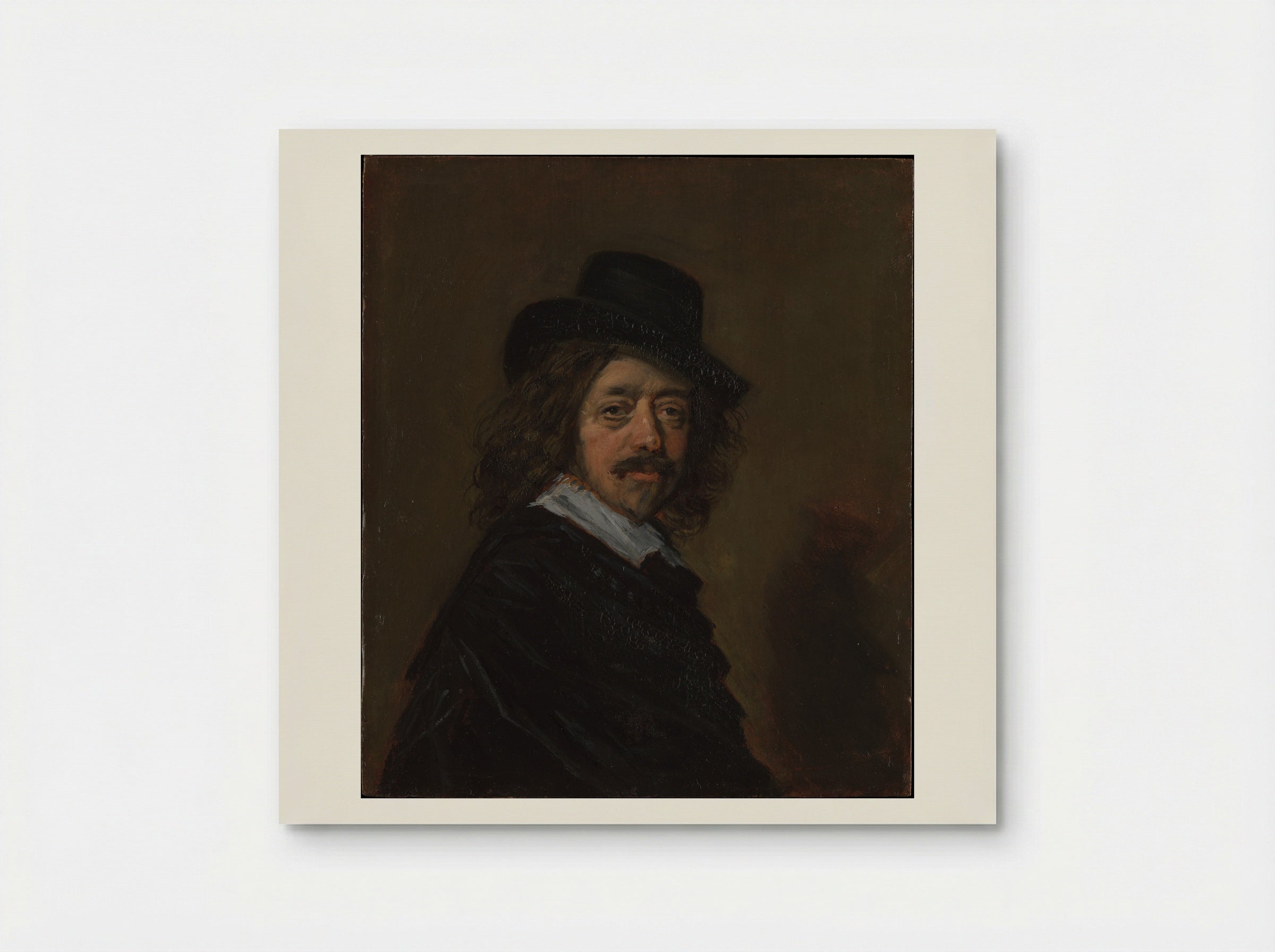 Portrait of a Man in a Slouch Hat - Frans Hals - Poster