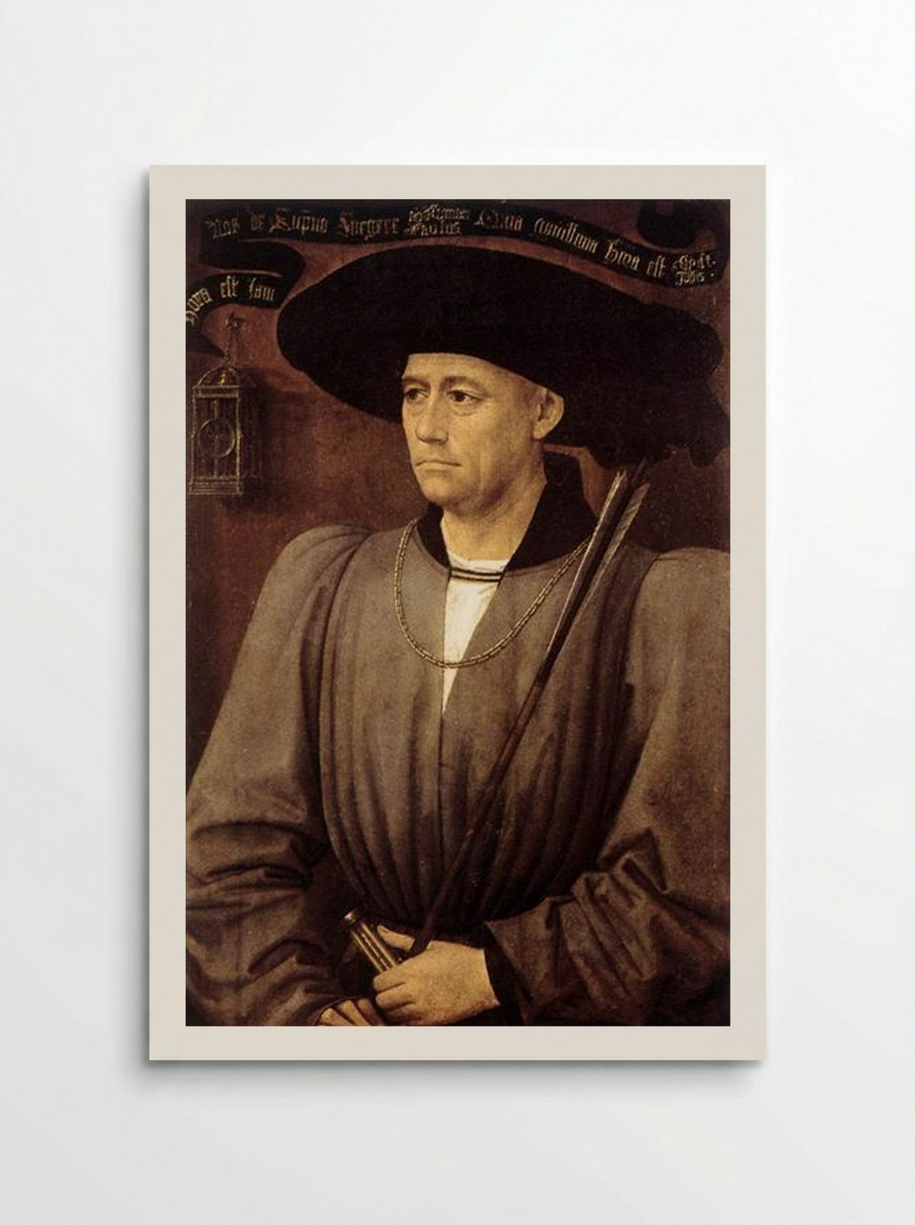 Portrait of a Man - Rogier van der Weyden - Poster