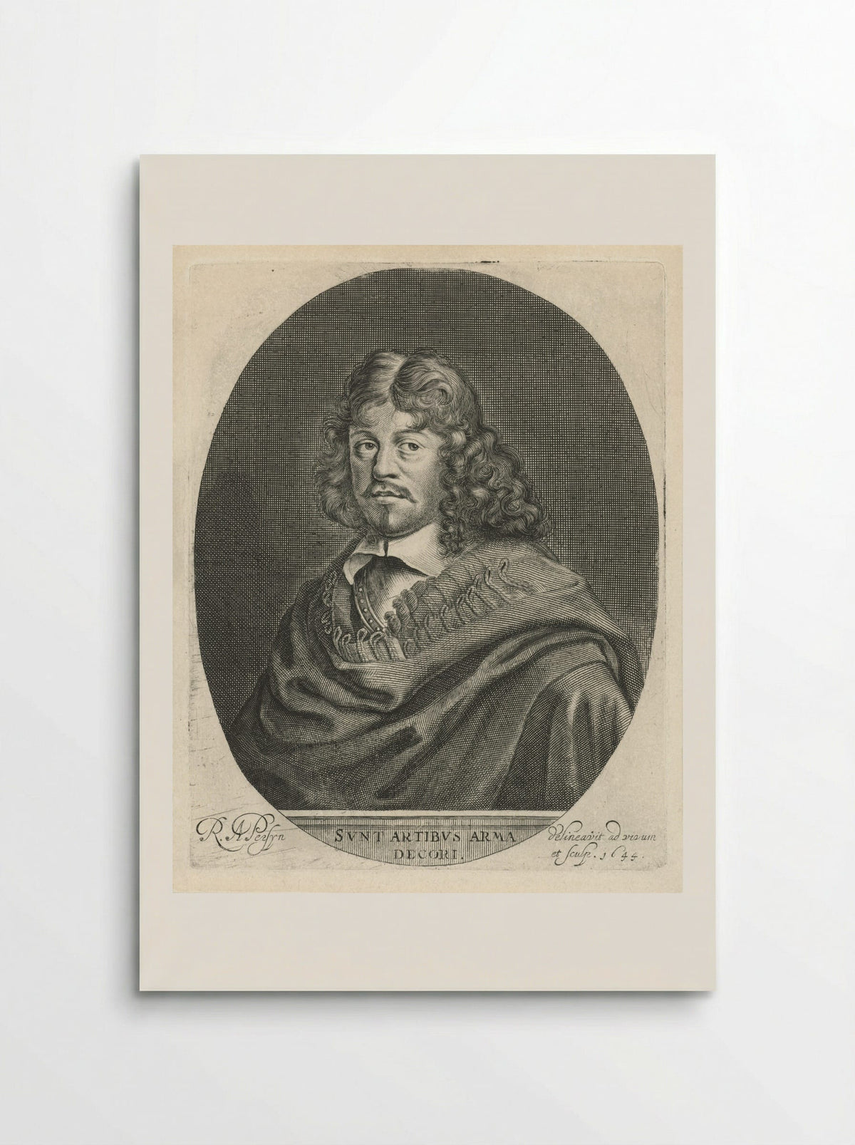 Portrait of a Man - Ludwig von Siegen - Poster