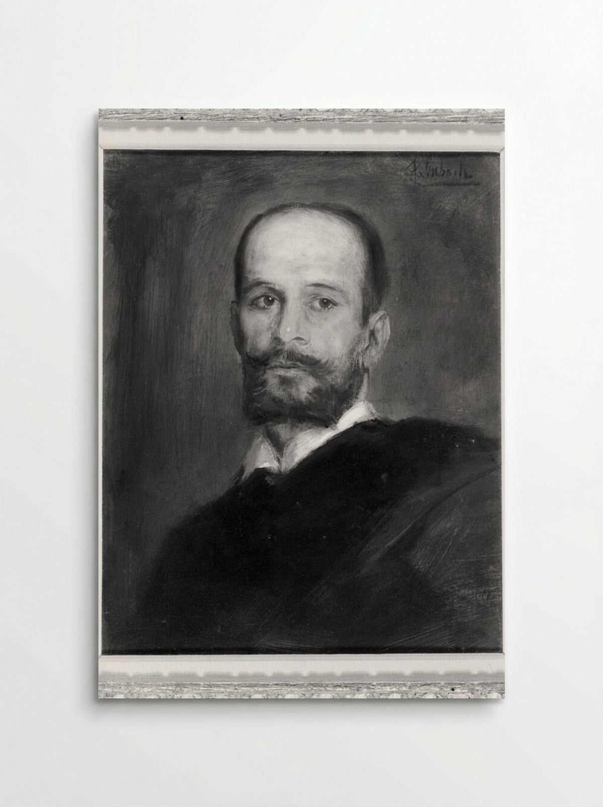 Portrait of a Man - Franz von Lenbach - Poster